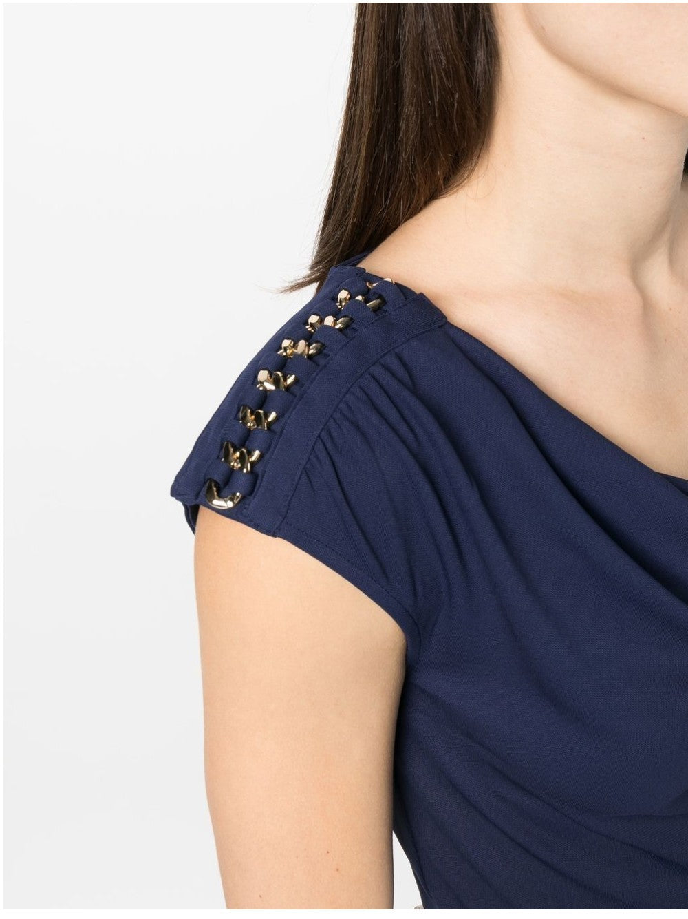 Lauren Ralph Lauren BLUSA SENZA MANICHE Blu