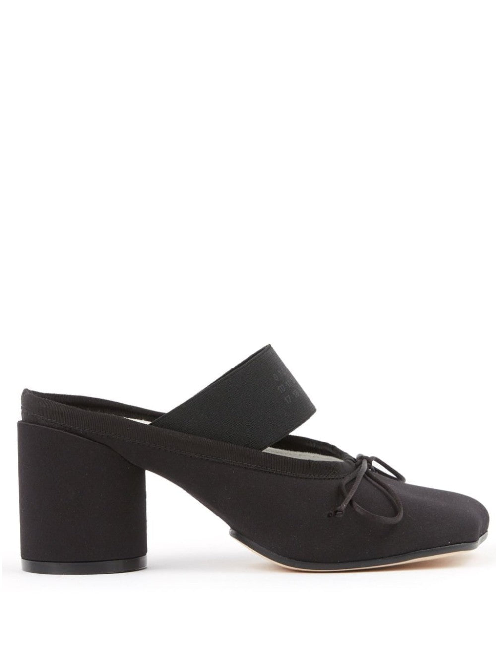 "Mm6 MULES "BALLET" Nero"