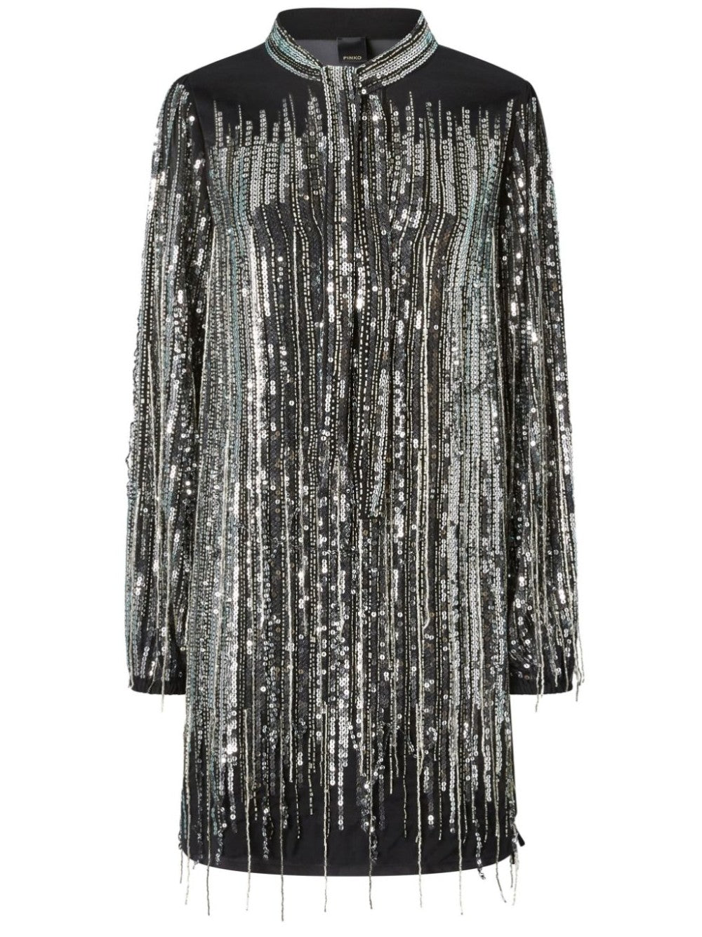 "Pinko ABITO "NIBBIO" CON PAILLETTES Nero"