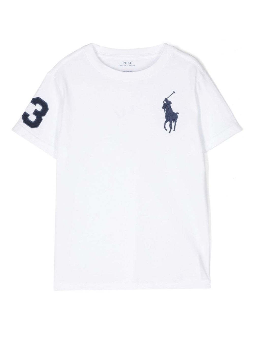 Ralph Lauren T-SHIRT BIG PONY Bianco