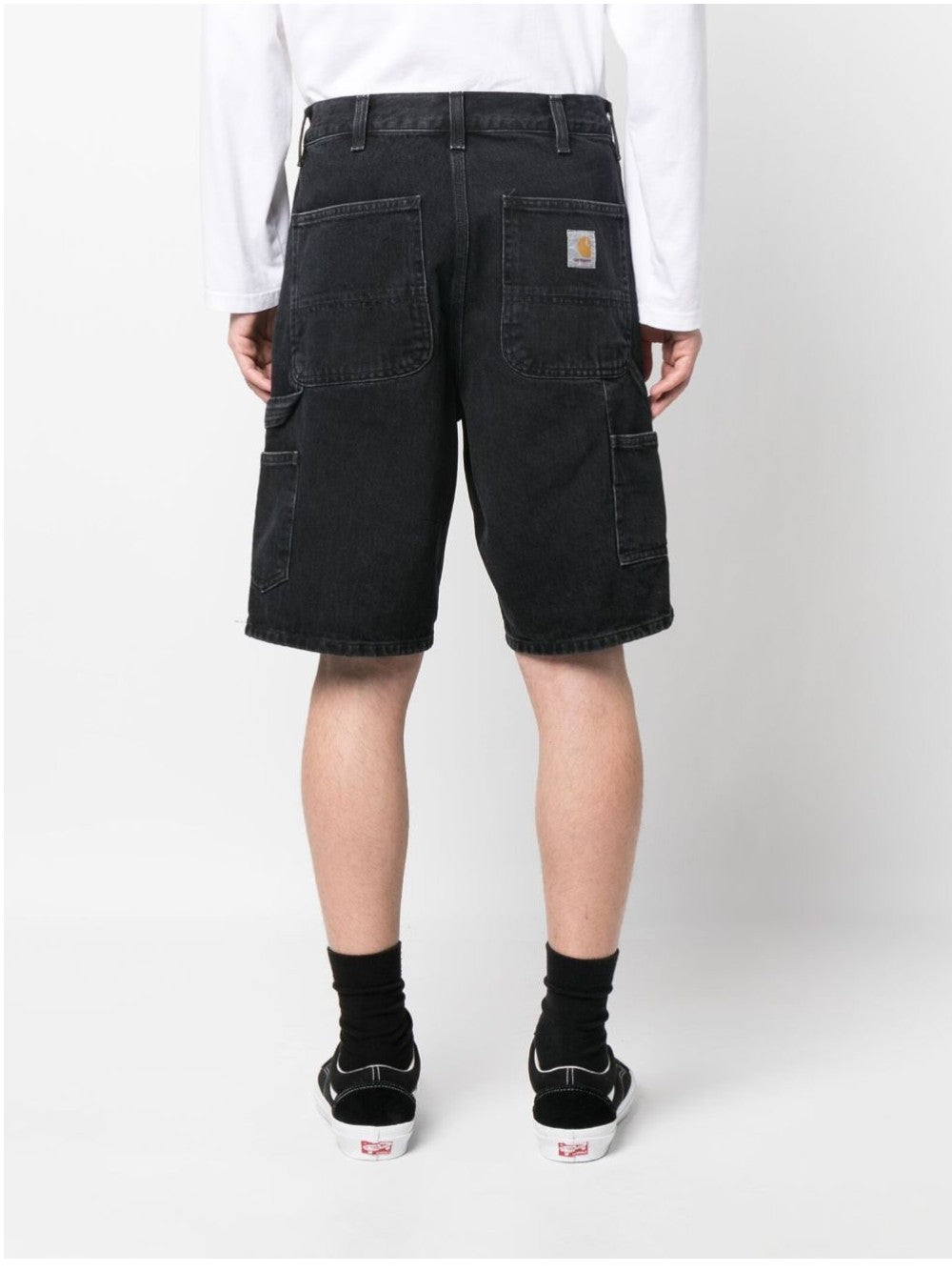 "Carhartt Wip SHORTS "RIVET" Nero"