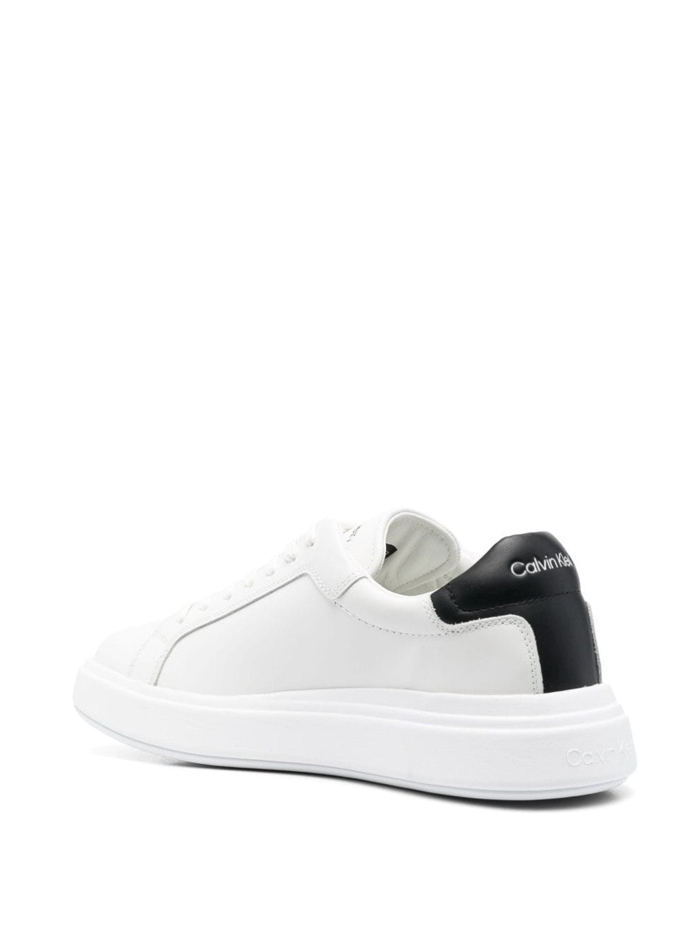 Calvin Klein SNEAKERS LOW TOP LACE Bianco