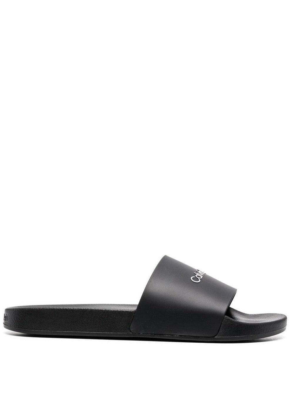 "Calvin Klein CIABATTE "SLIDE POOL" Nero"