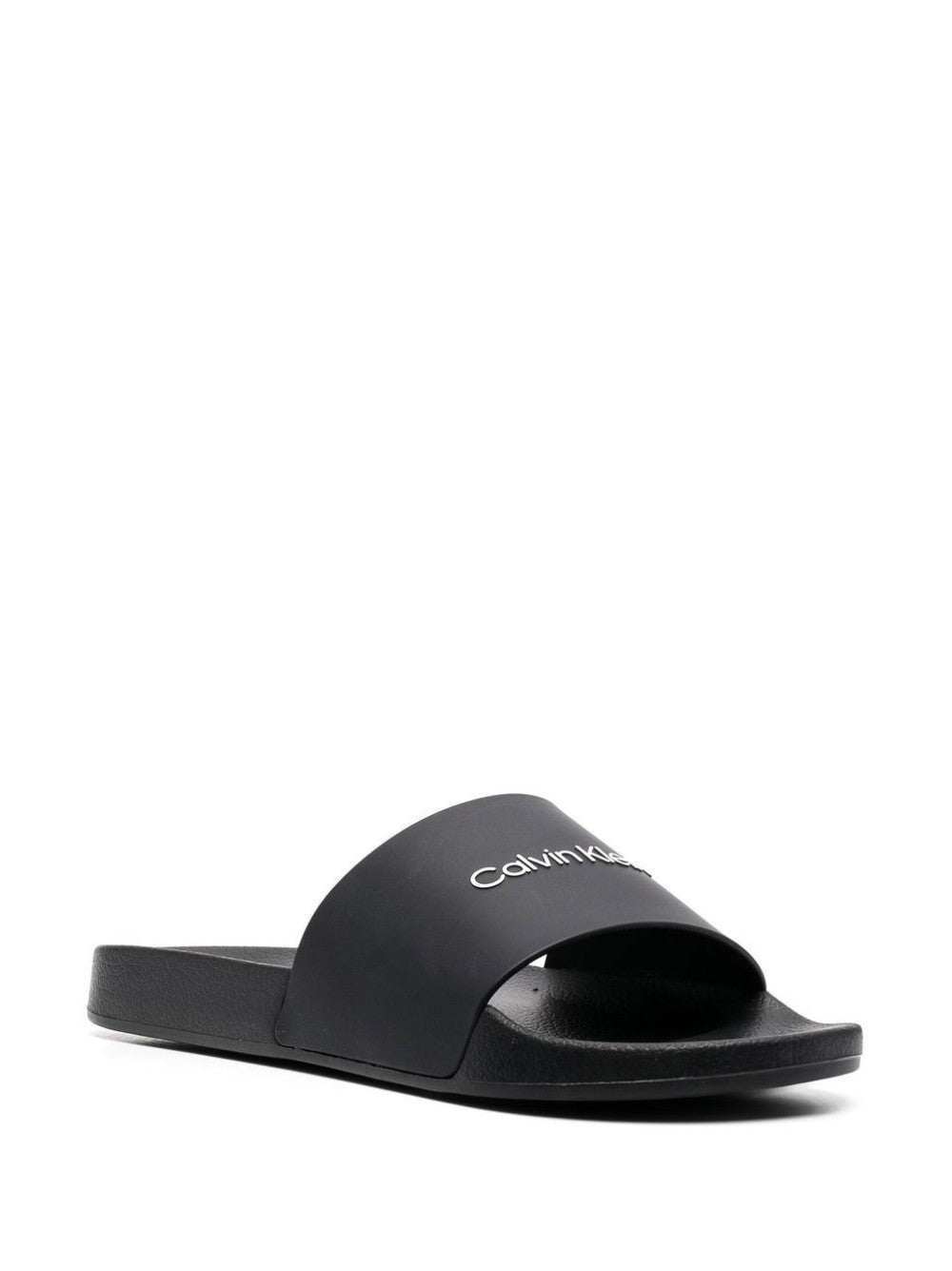 "Calvin Klein CIABATTE "SLIDE POOL" Nero"