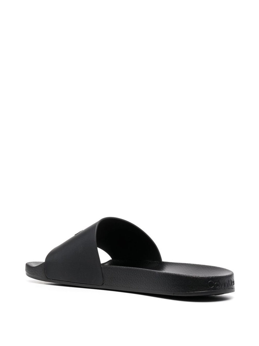 "Calvin Klein CIABATTE "SLIDE POOL" Nero"