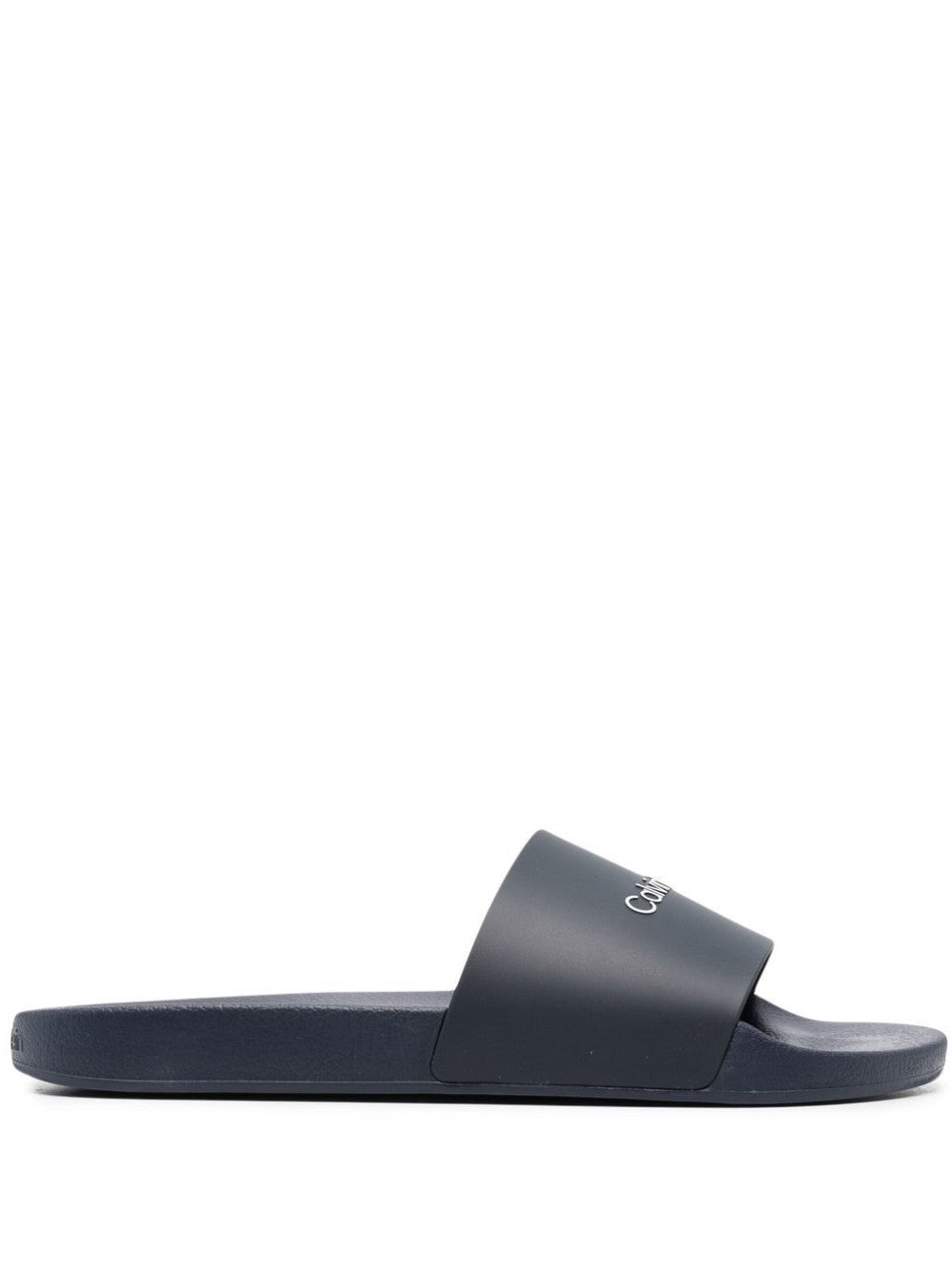 "Calvin Klein CIABATTE "SLIDE POOL" Blu"