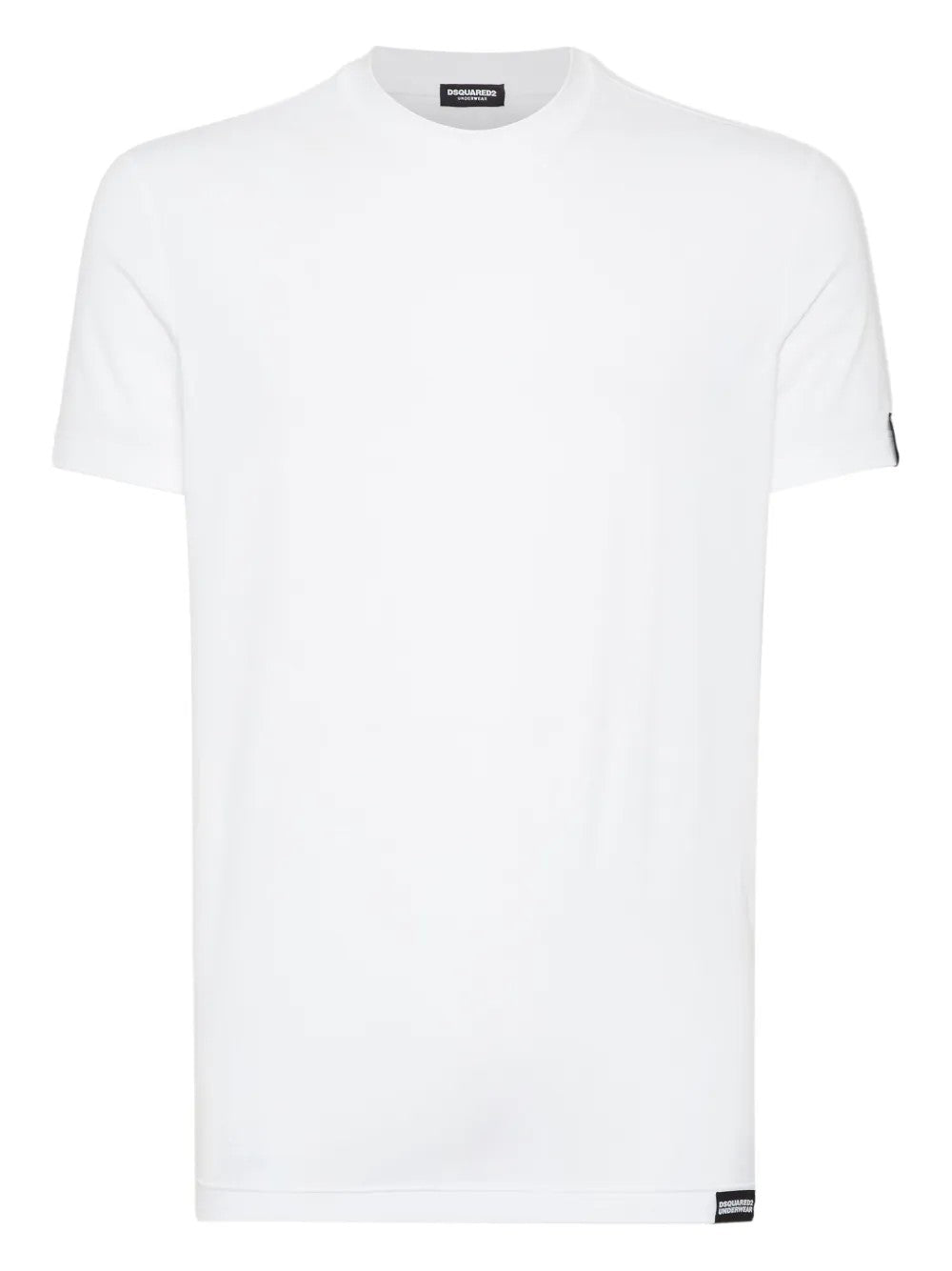 Dsquared Underwear T SHIRT BASIC CON LOGO Bianco
