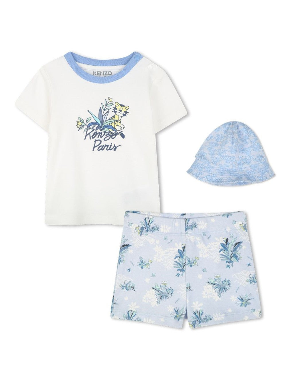 Kenzo SET CON SHORTS Bianco