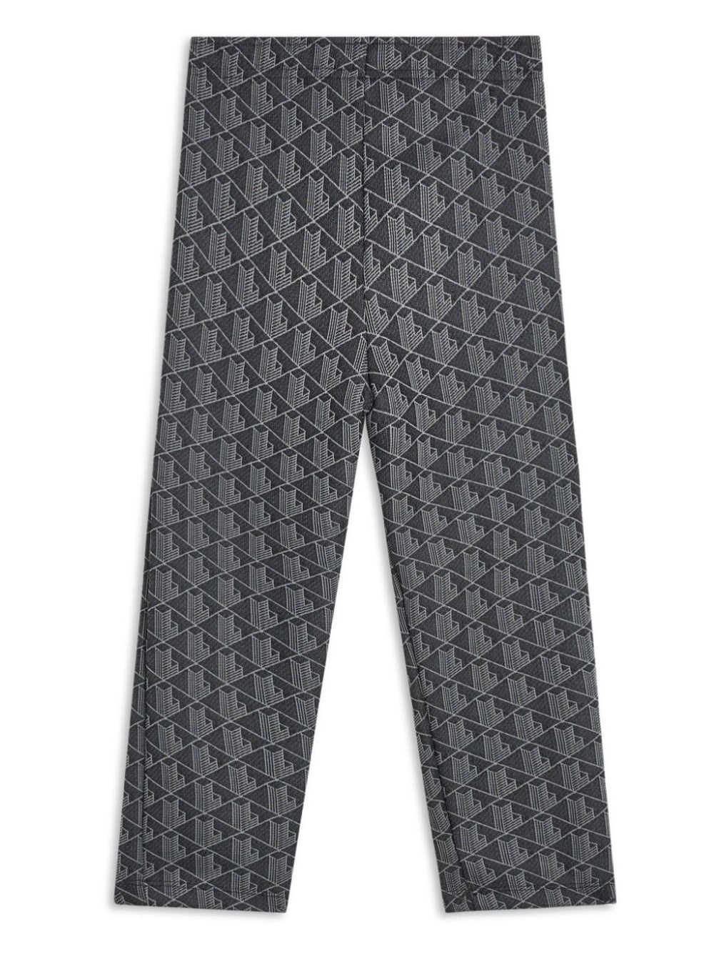 Lacoste PANTALONE CON MONOGRAMMA PARIS Nero