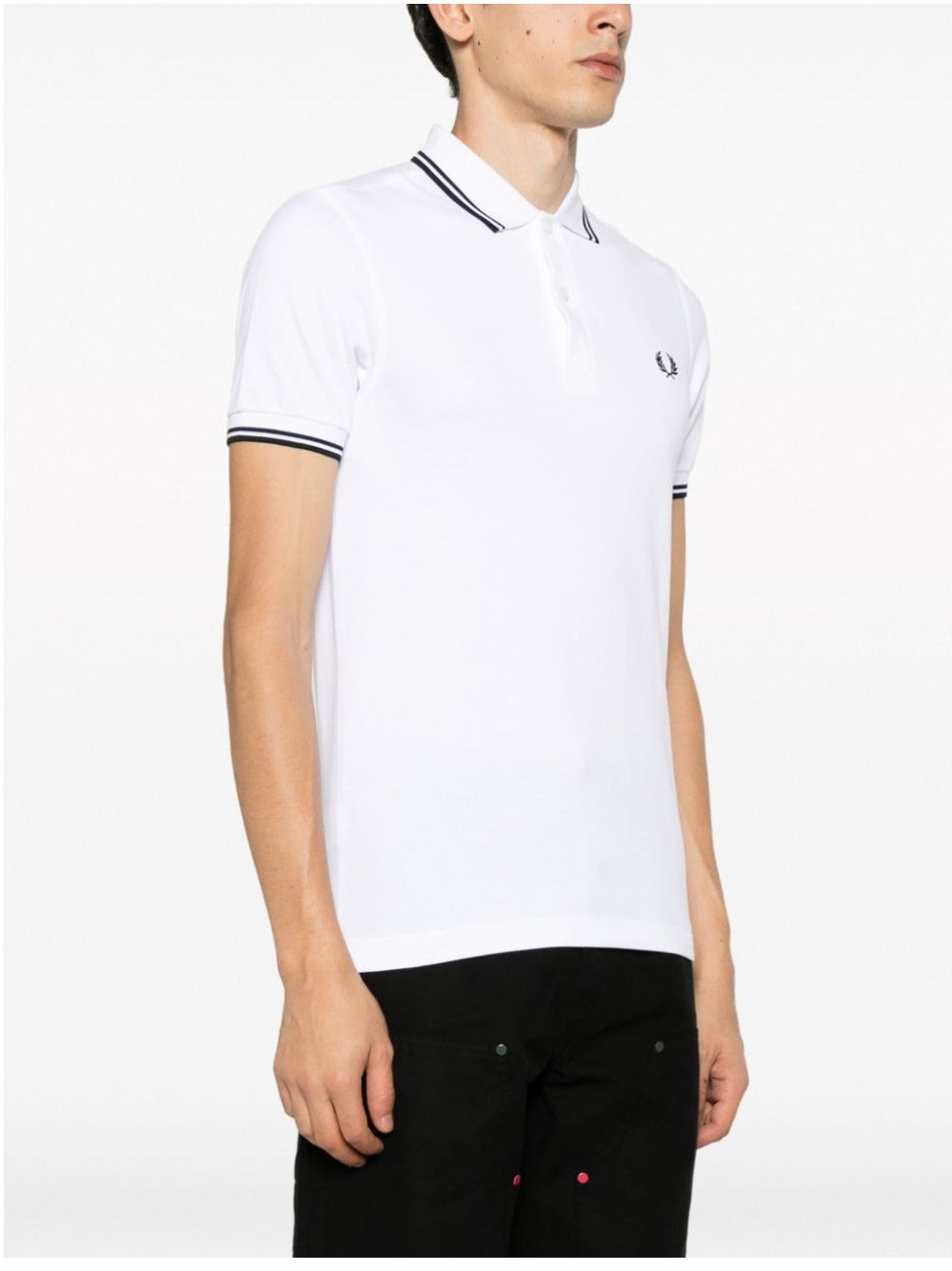 Fred Perry  Bianco