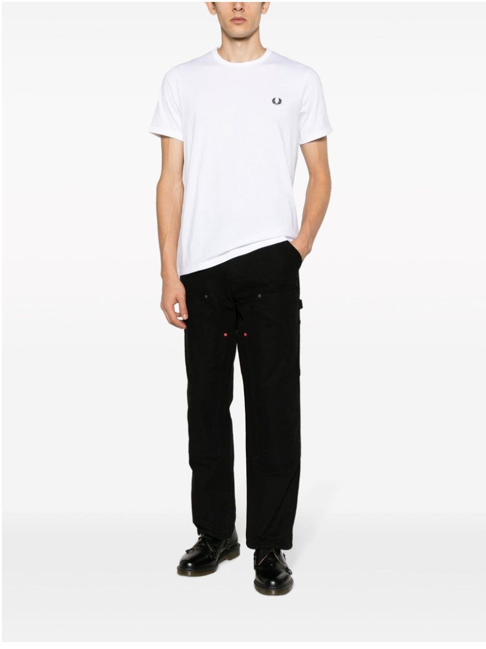 Fred Perry  Bianco