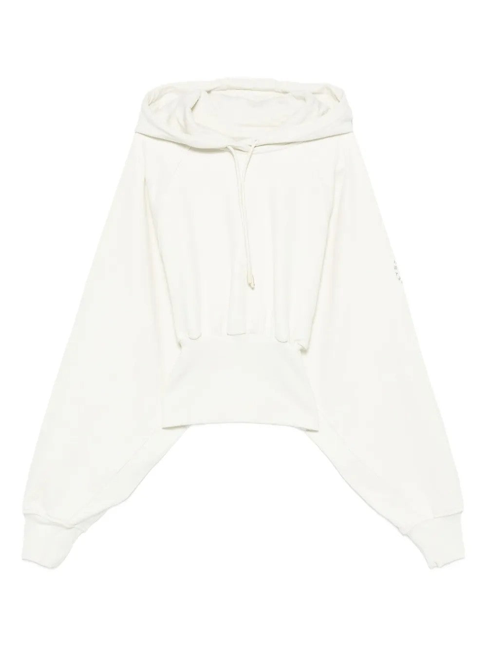 Adidas By Stella Mccartney FELPA CON CAPPUCCIO Neutro