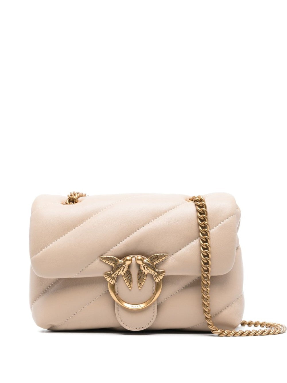 "Pinko BORSA A TRACOLLA "LOVE MINI" Neutro"