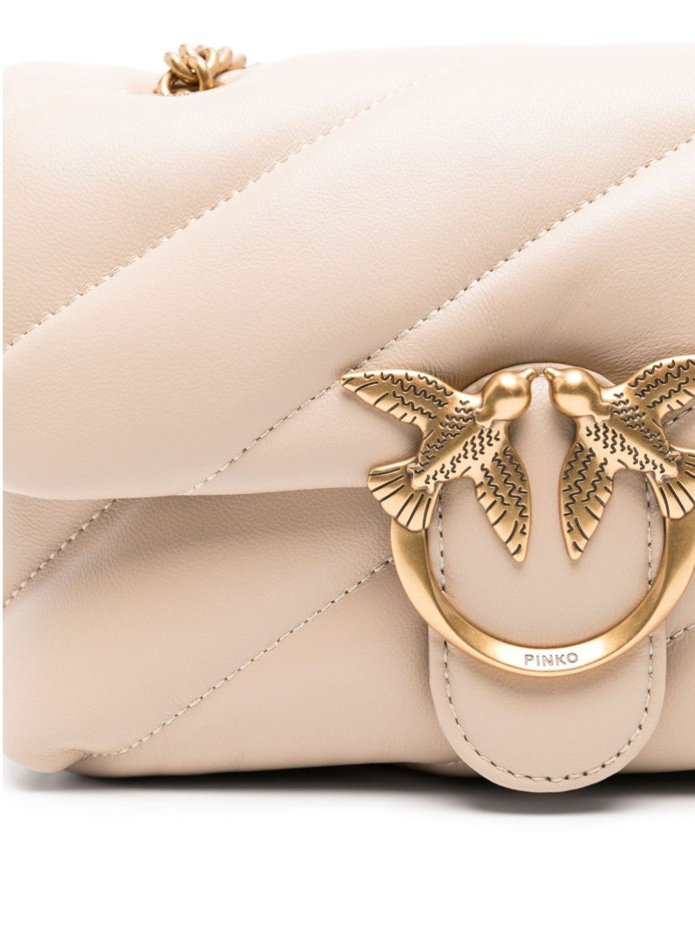 "Pinko BORSA A TRACOLLA "LOVE MINI" Neutro"