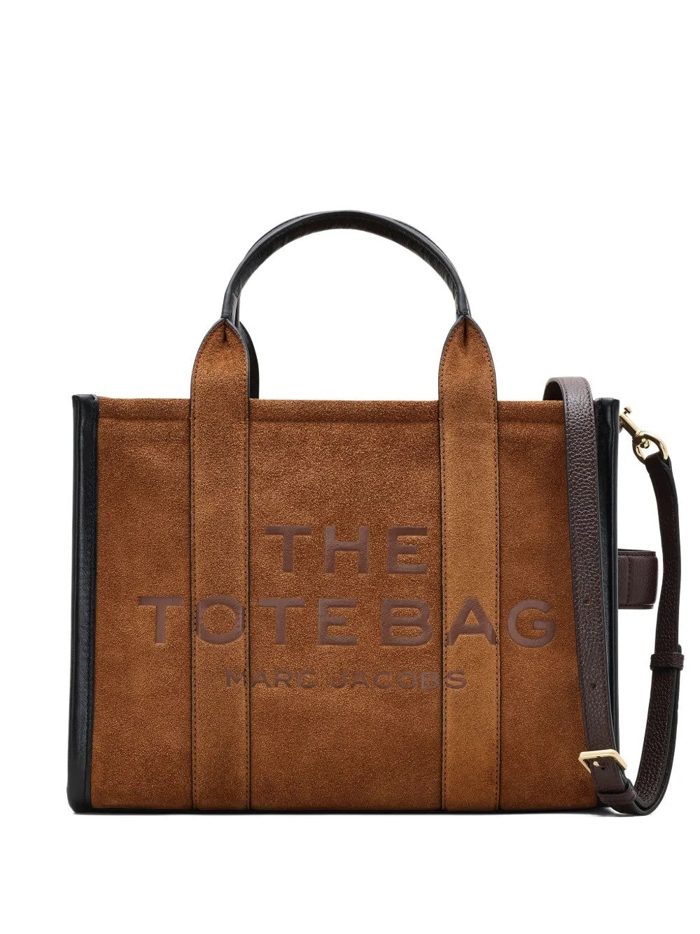 Marc Jacobs THE SUEDE MEDIUM TOTE BAG Marrone