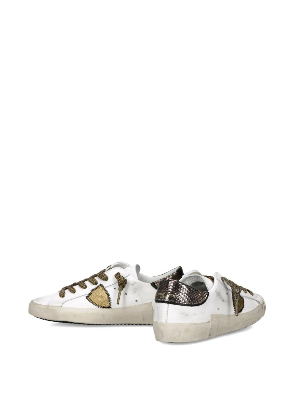 "Philippe Model Paris SNEAKERS "PRSX SNAKE" Bianco"