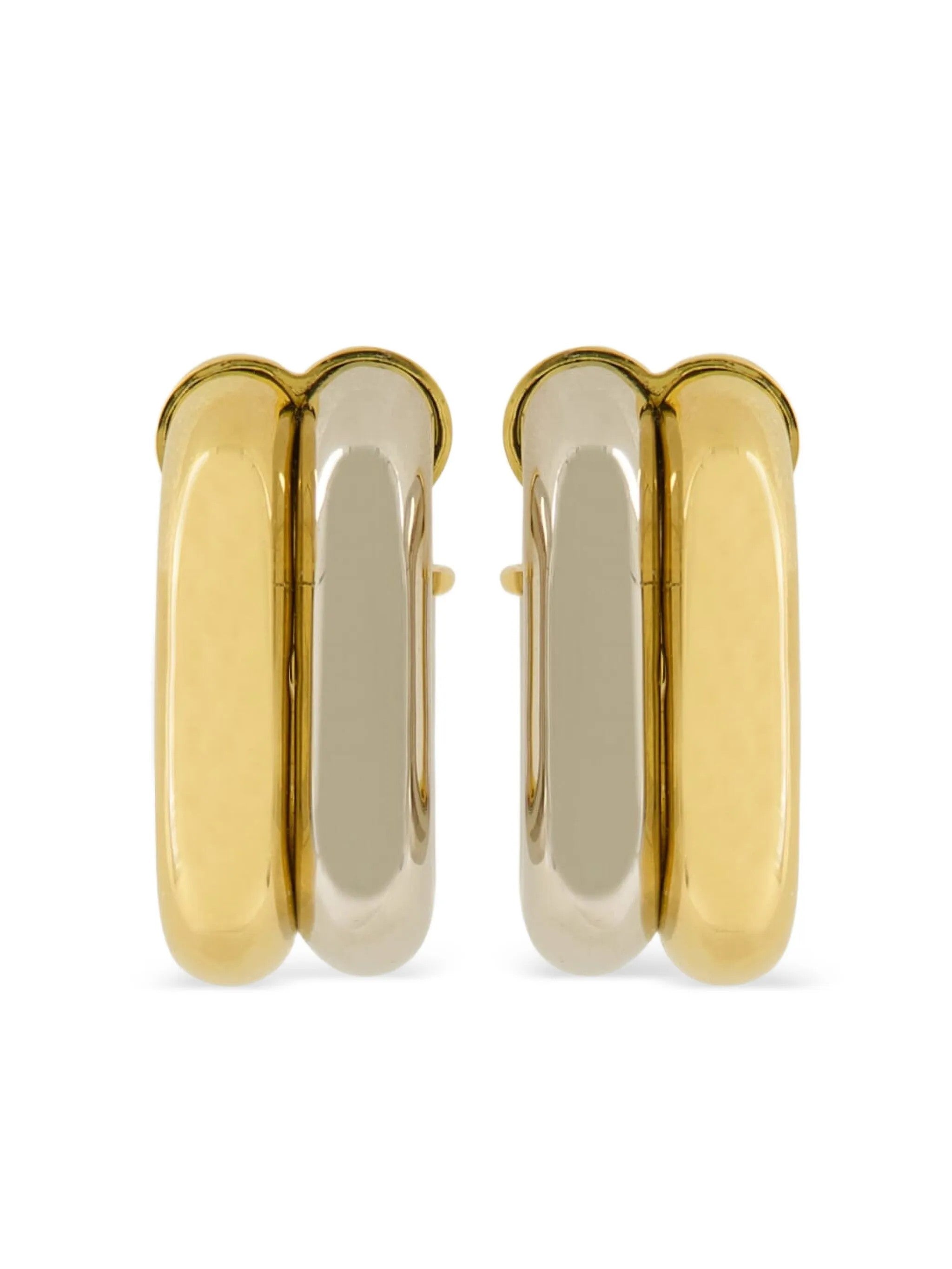 Rabanne ORECCHINI A MAGLIE XL Oro