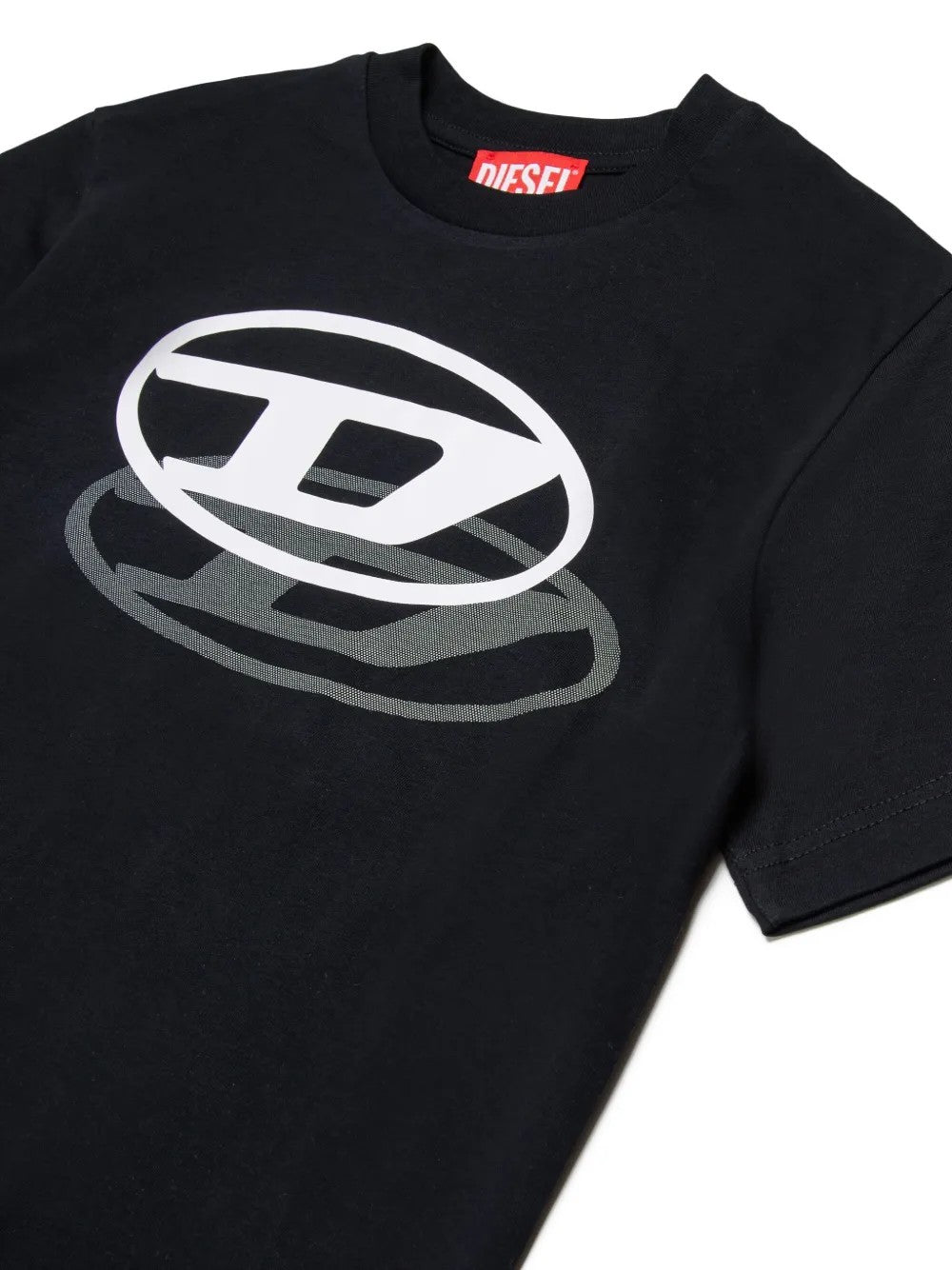Diesel T-SHIRT CON MAXI LOGO Nero