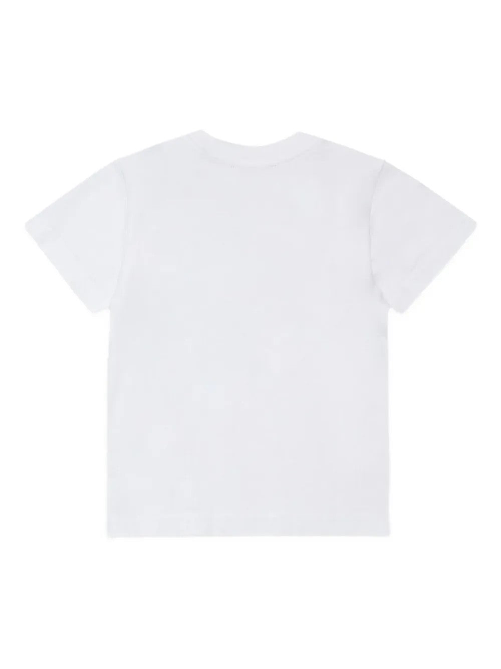 Diesel T-SHIRT CON PATCH COLORATE Bianco