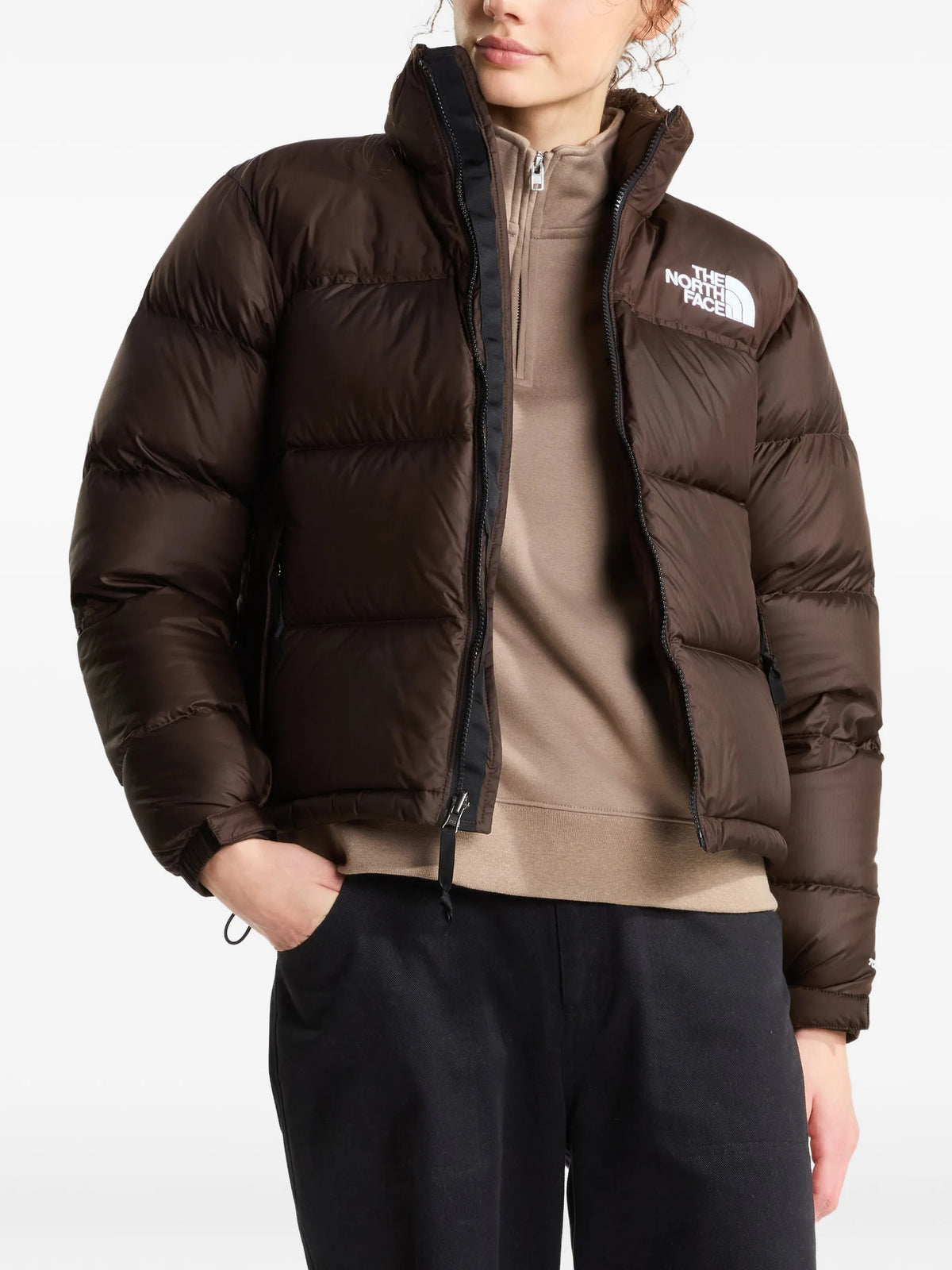 The North Face Piumini corti da Donna The north face, colore Marrone Marrone