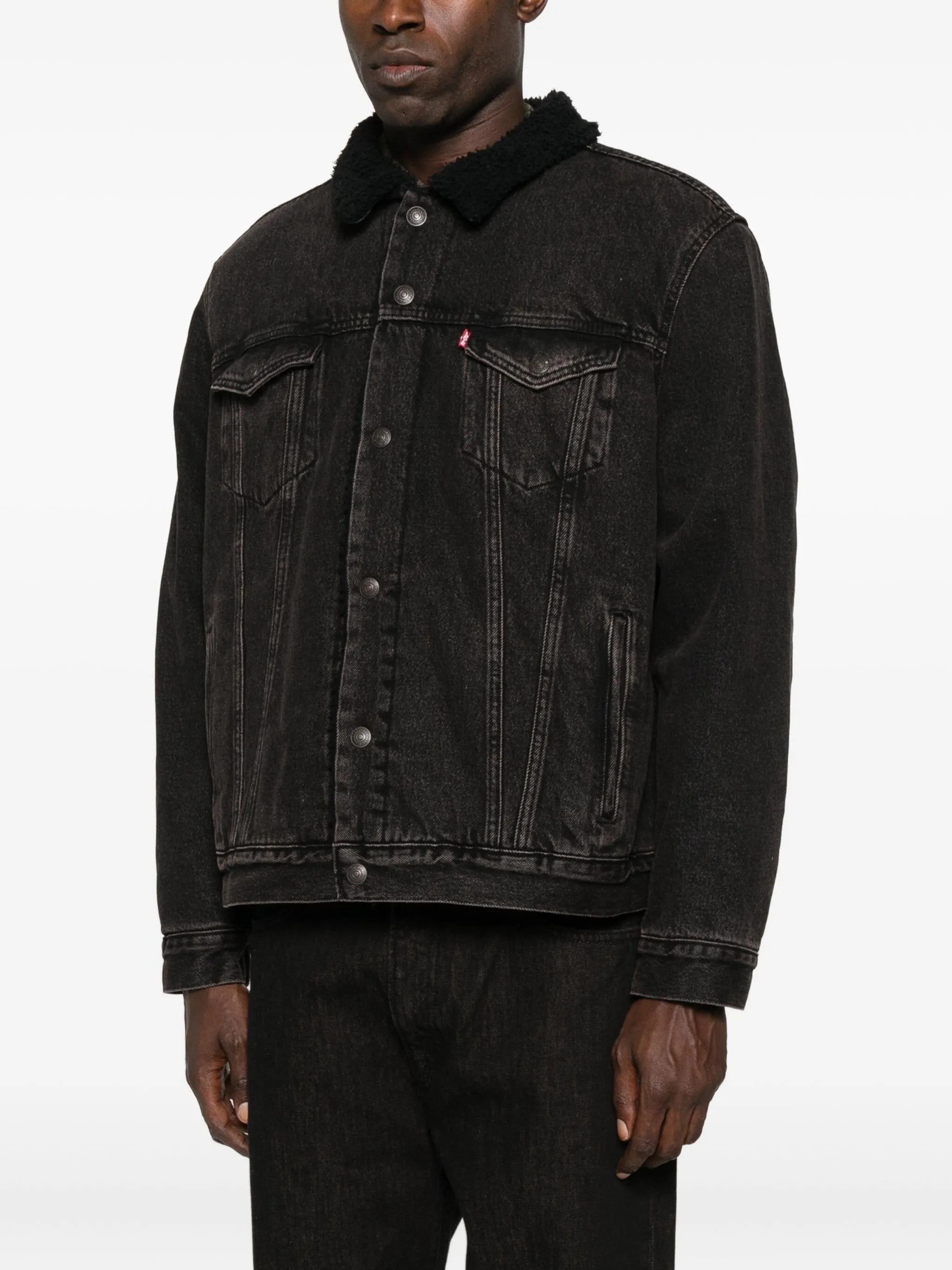 Levi's BOMBER III SHERPA Nero