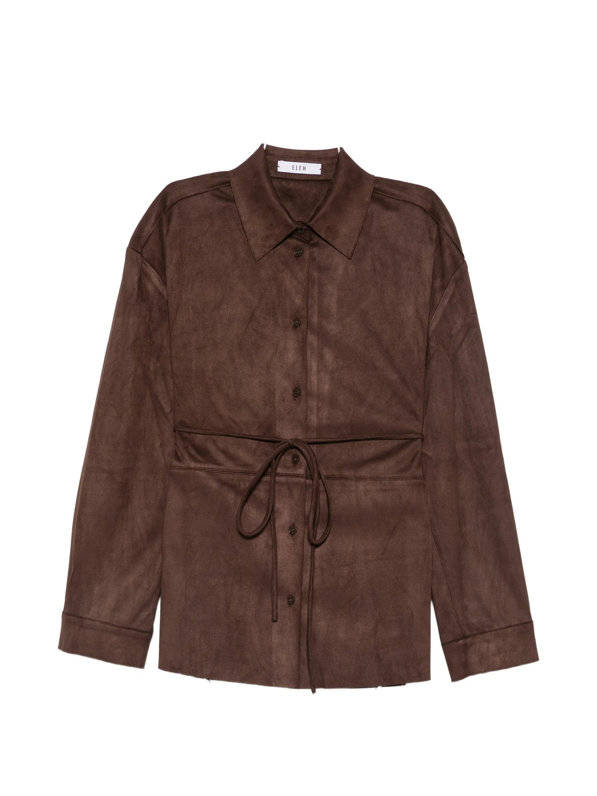 Eleh Camicie casual da Donna Eleh, colore Marrone Marrone