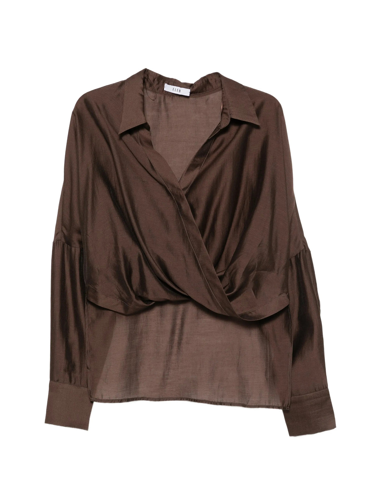 Eleh Camicie casual da Donna Eleh, colore Marrone Marrone