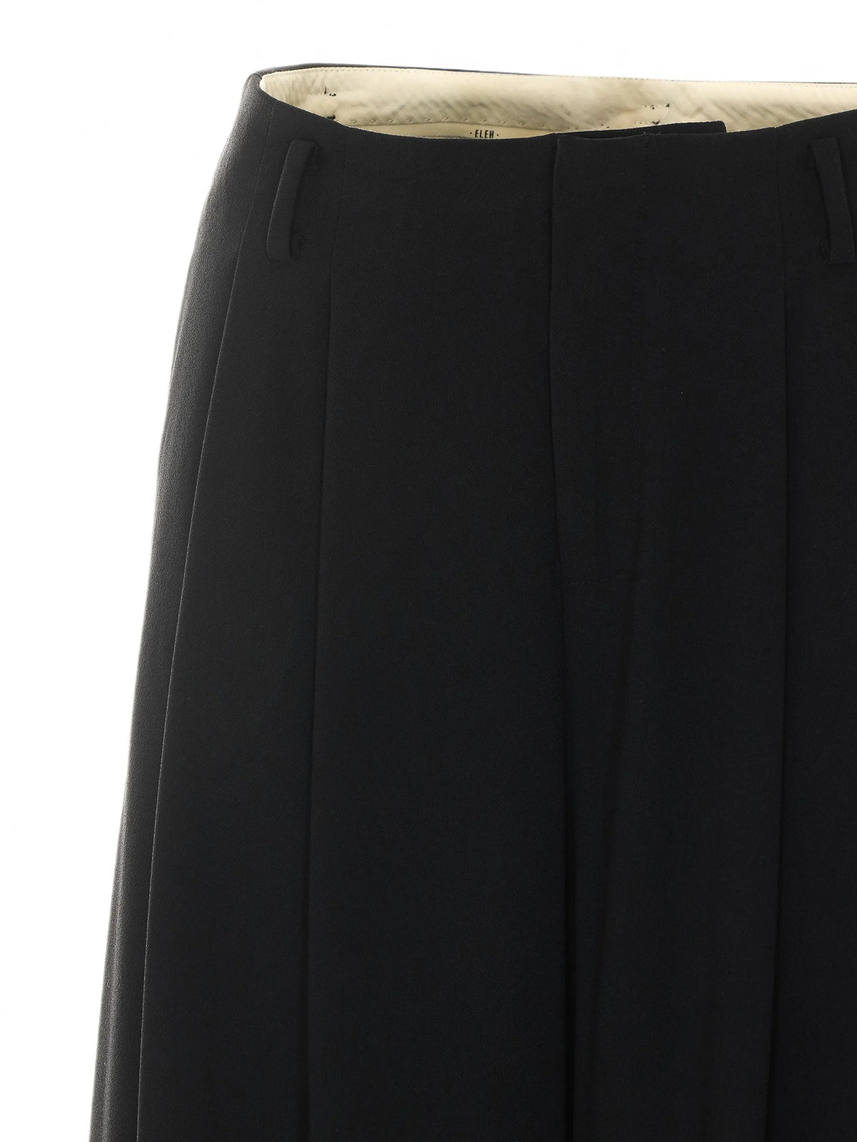Eleh Pantaloni cropped da Donna Eleh, colore Nero Nero