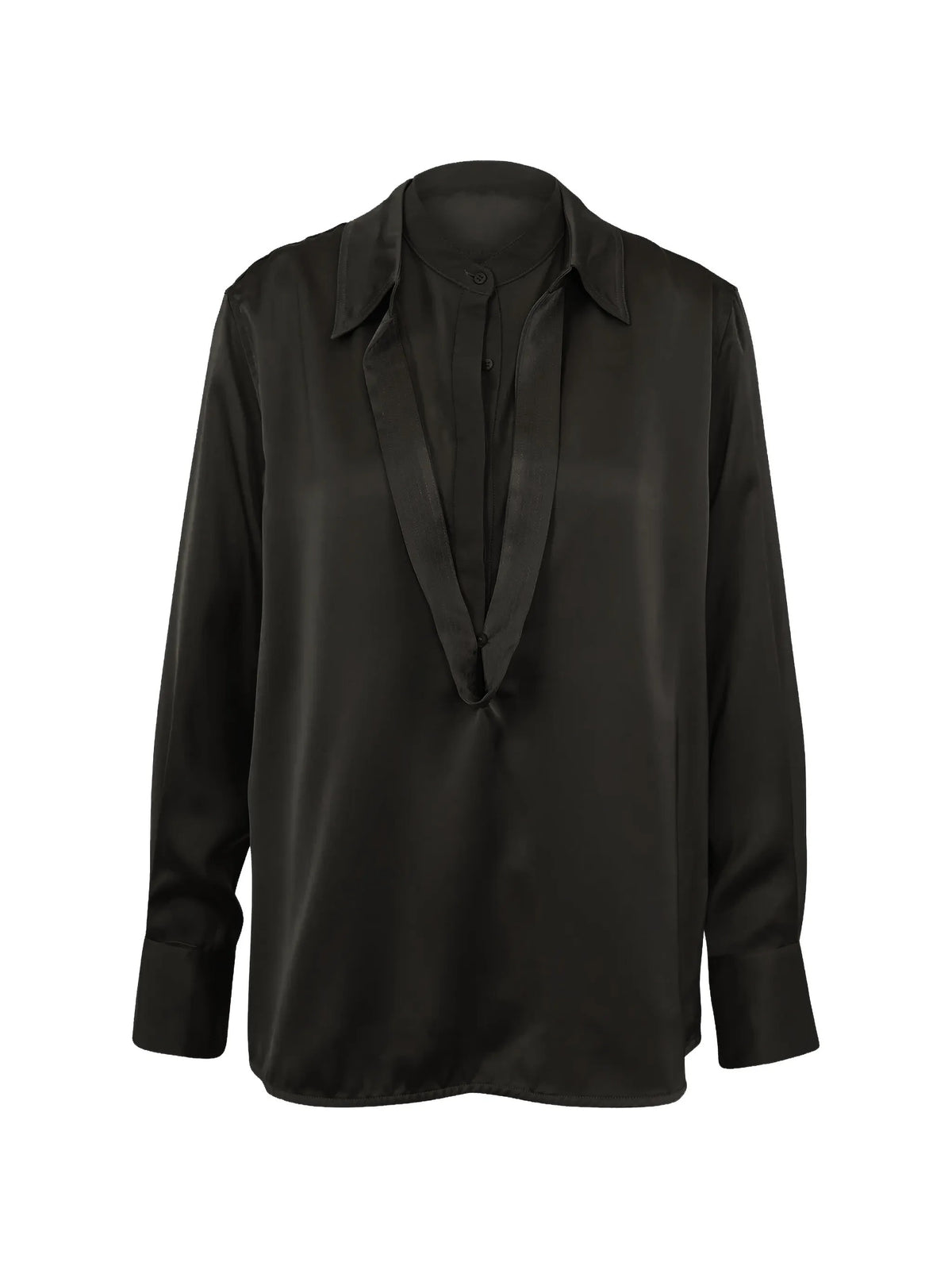Eleh Camicie casual da Donna Eleh, colore Nero Nero