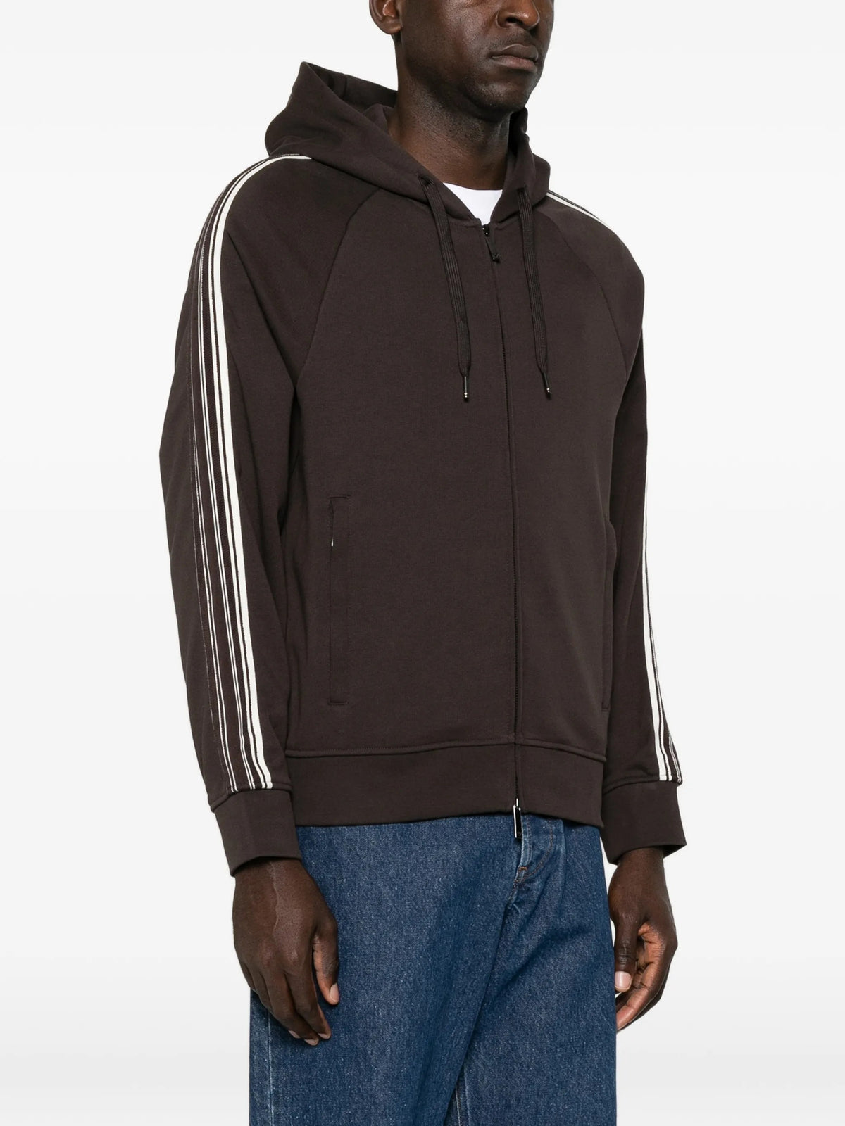 Emporio Armani Felpe con zip da Uomo Emporio armani, colore Nero Nero