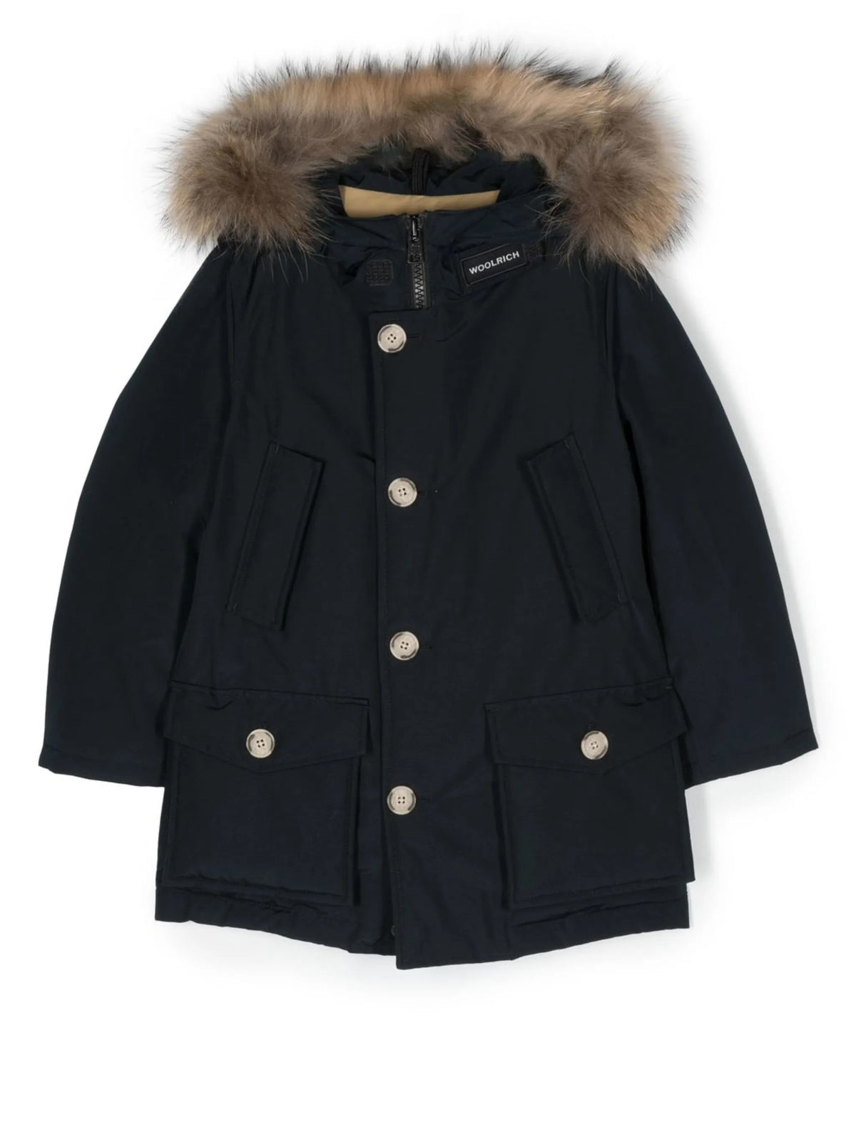 Woolrich Parka da Bambino Woolrich, colore Blu Blu