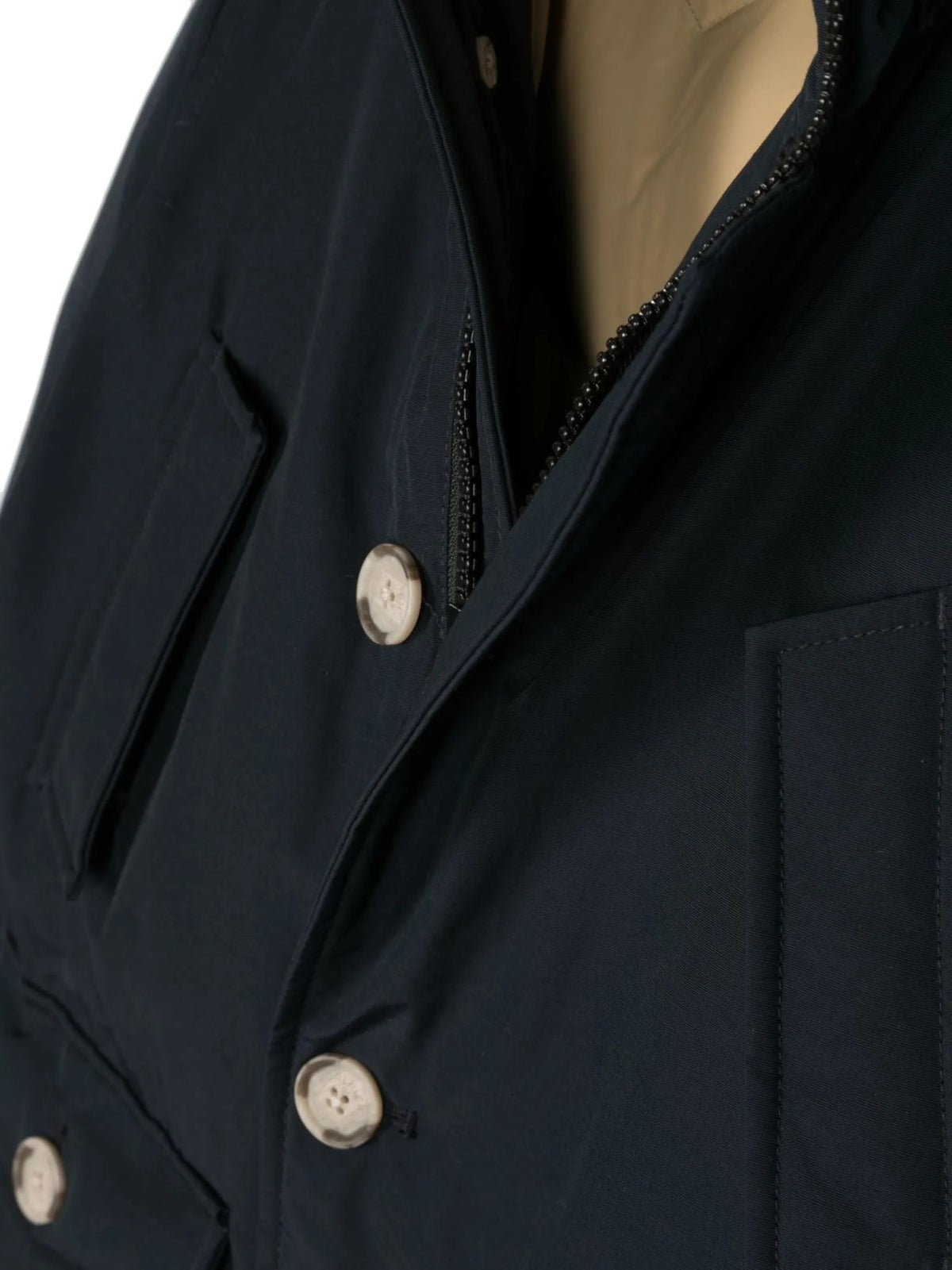 Woolrich Parka da Bambino Woolrich, colore Blu Blu