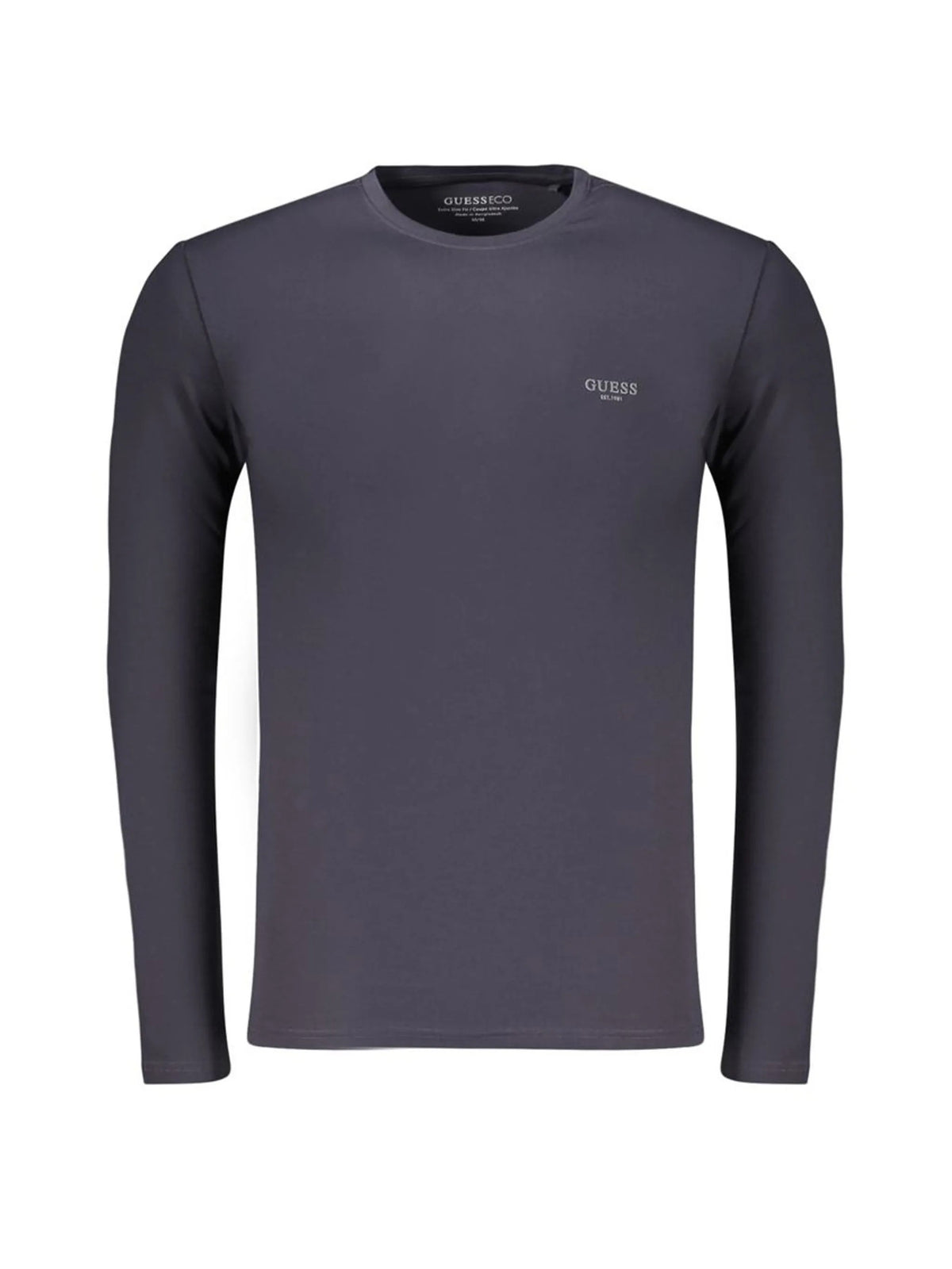 Guess T-shirt maniche lunghe da Uomo Guess, colore Blu Blu