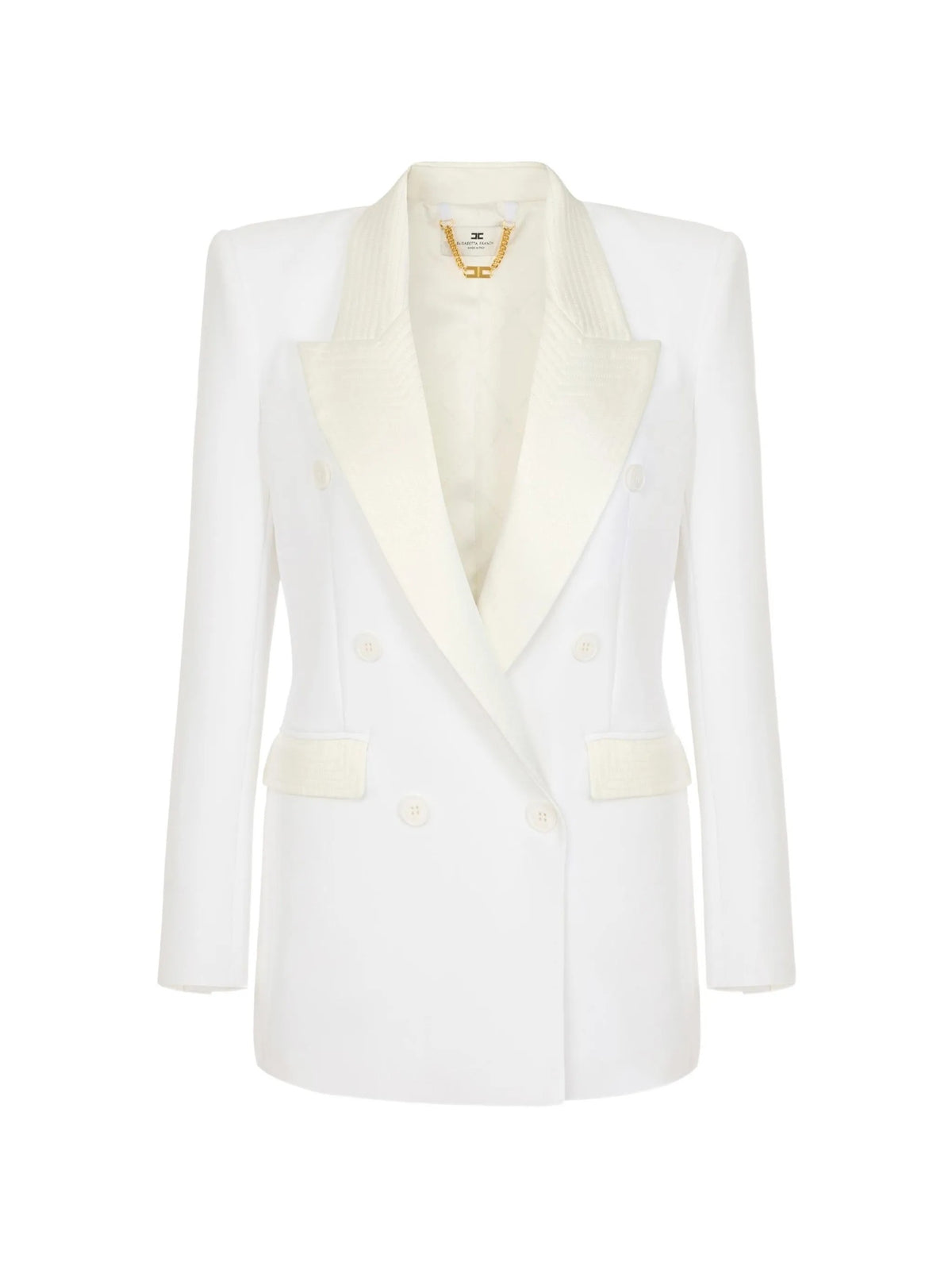 Elisabetta Franchi Giacche eleganti da Donna Elisabetta franchi, colore Bianco Bianco