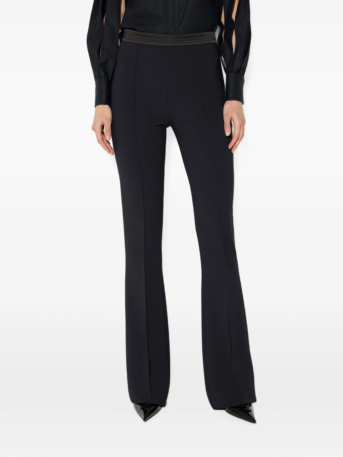 Elisabetta Franchi Pantaloni flared da Donna Elisabetta franchi, colore Nero Nero