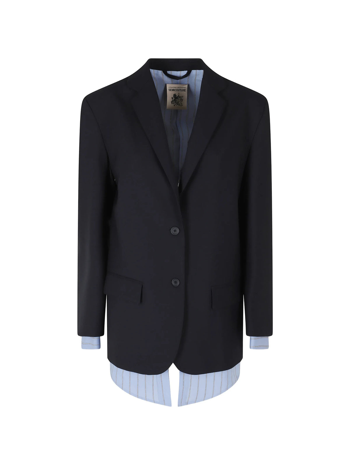 Semi-couture Giacche casual da Donna Semi-couture, colore Blu Blu