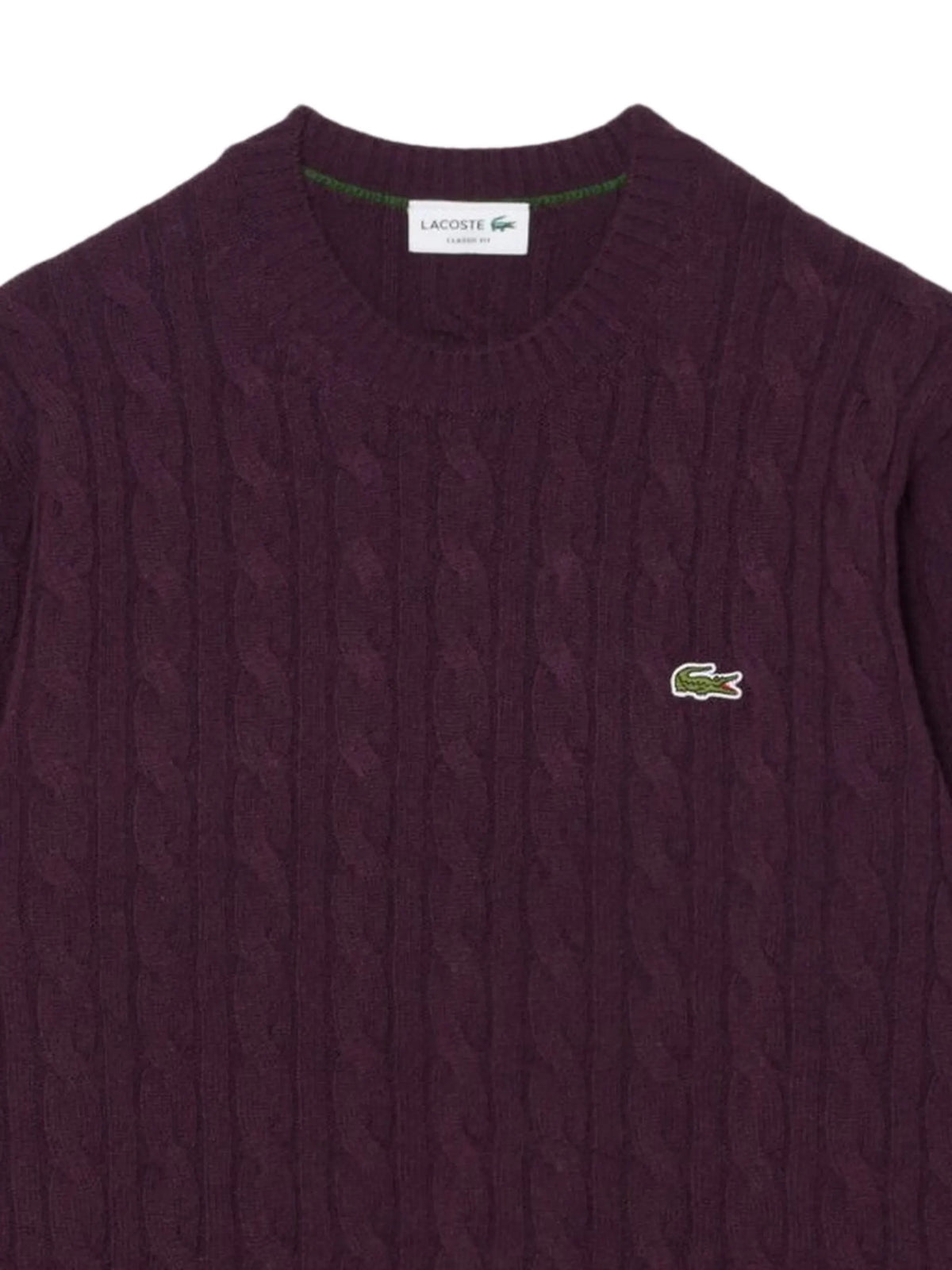 Lacoste Maglie girocollo da Uomo Lacoste, colore Viola Viola