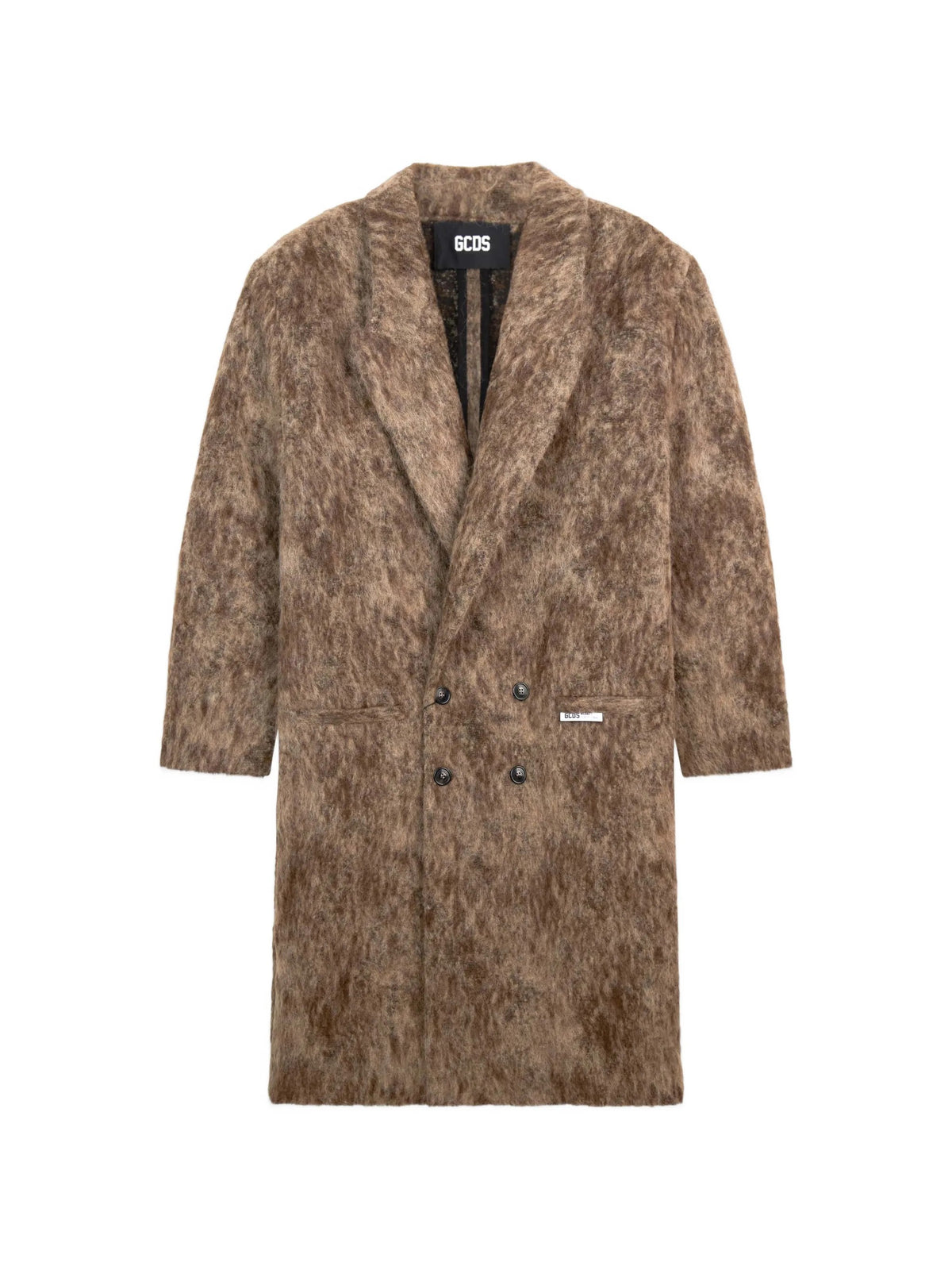 Gcds Cappotti lunghi da Uomo Gcds, colore Marrone Marrone