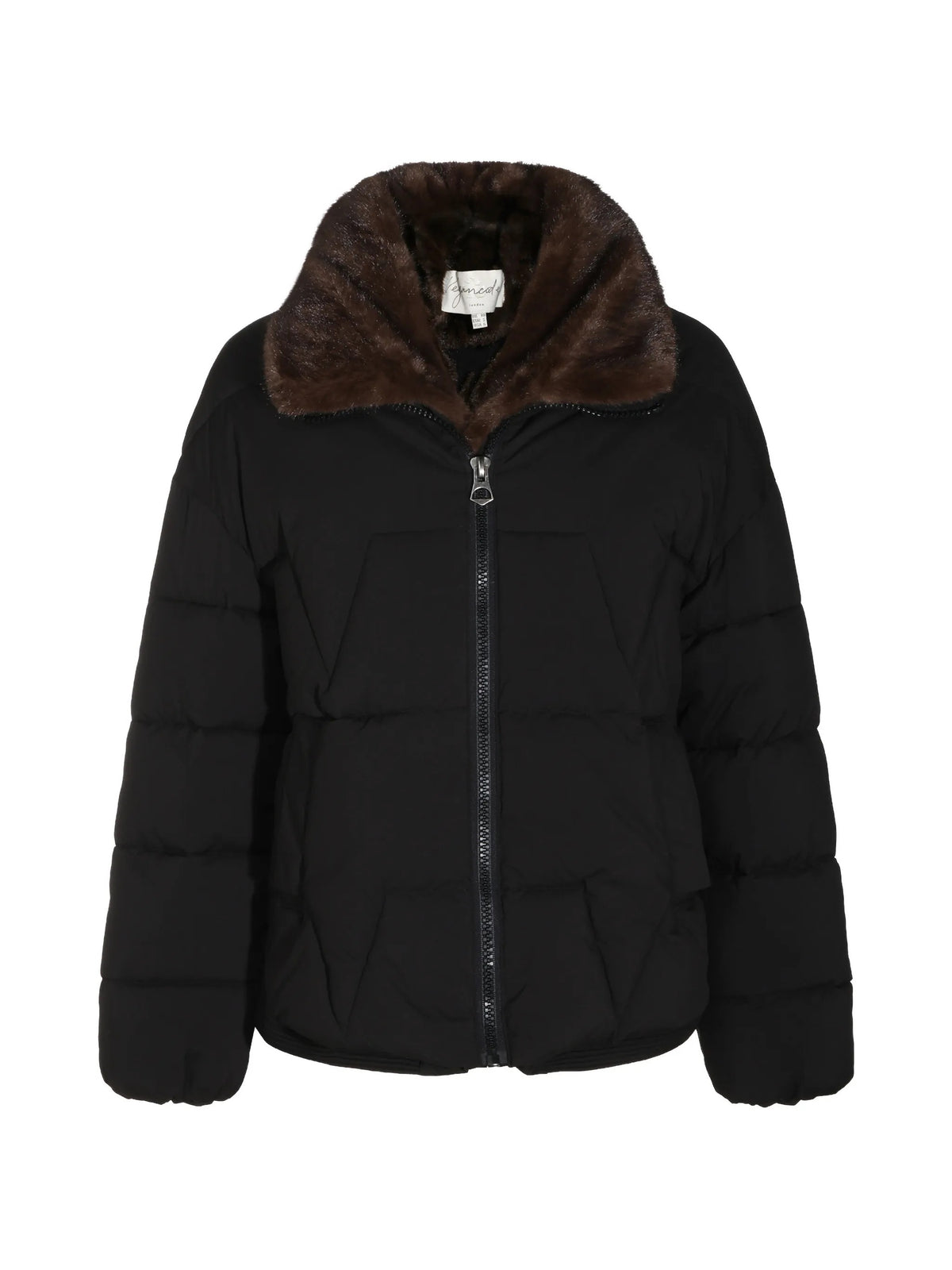 Vegancode Piumini corti da Donna Vegancode, colore Nero Nero