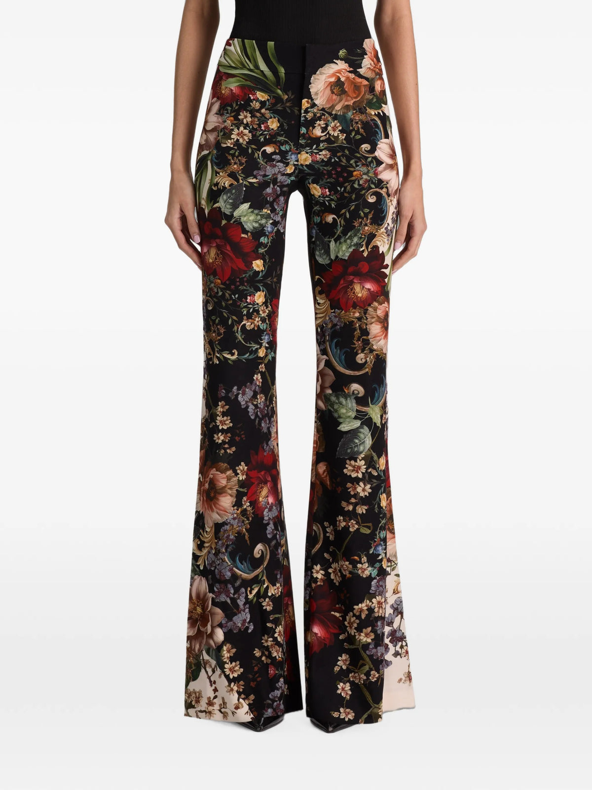 Alice + Olivia Pantaloni flared da Donna Alice + olivia, colore Multicolor Multicolor