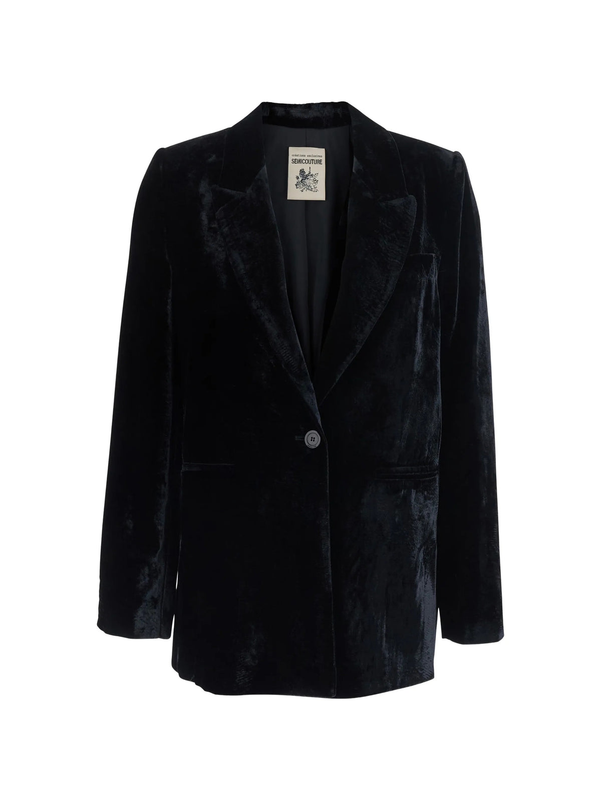 Semi-couture Giacche eleganti da Donna Semi-couture, colore Nero Nero