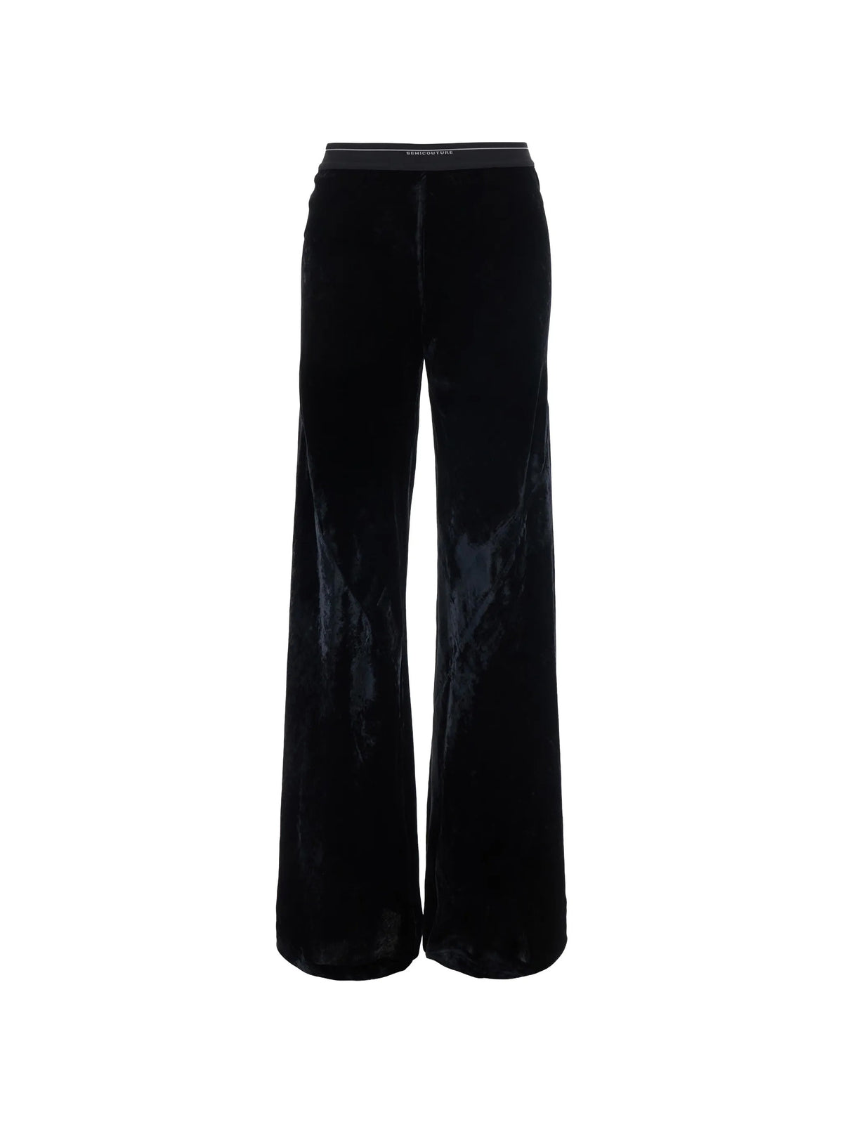 Semi-couture Pantaloni flared da Donna Semi-couture, colore Nero Nero