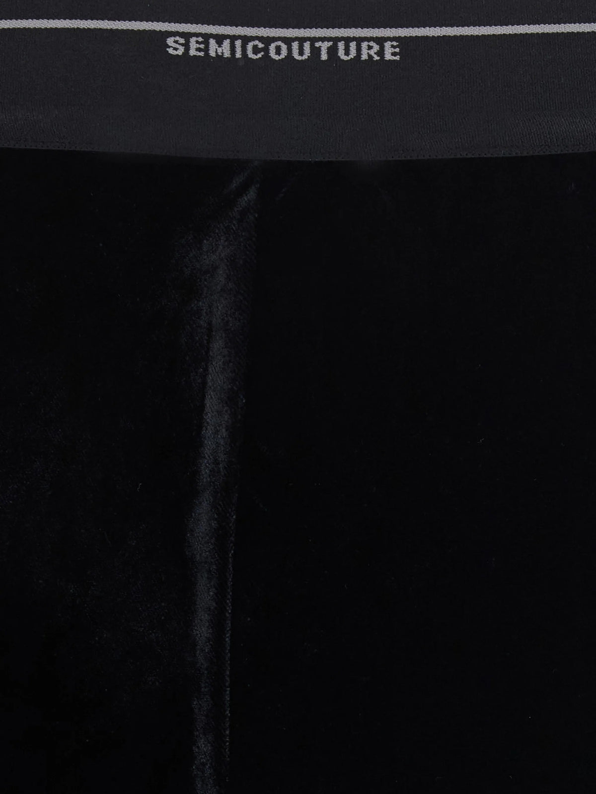 Semi-couture Pantaloni flared da Donna Semi-couture, colore Nero Nero