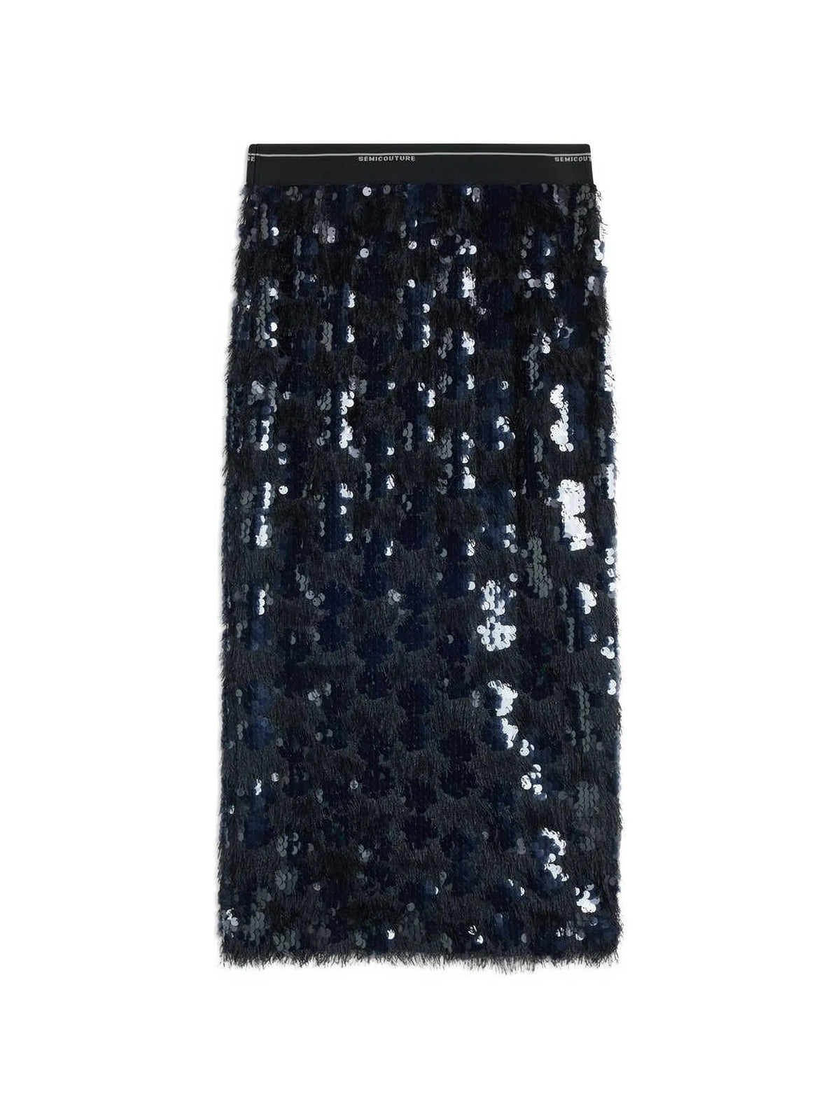 Semi-couture Gonne midi da Donna Semi-couture, colore Blu Blu