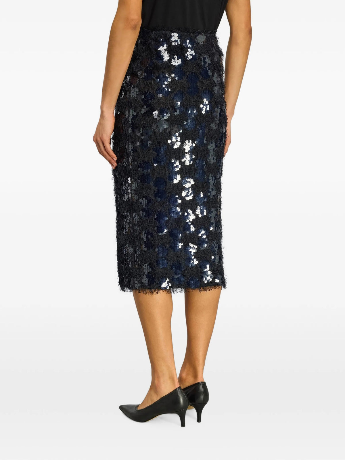 Semi-couture Gonne midi da Donna Semi-couture, colore Blu Blu