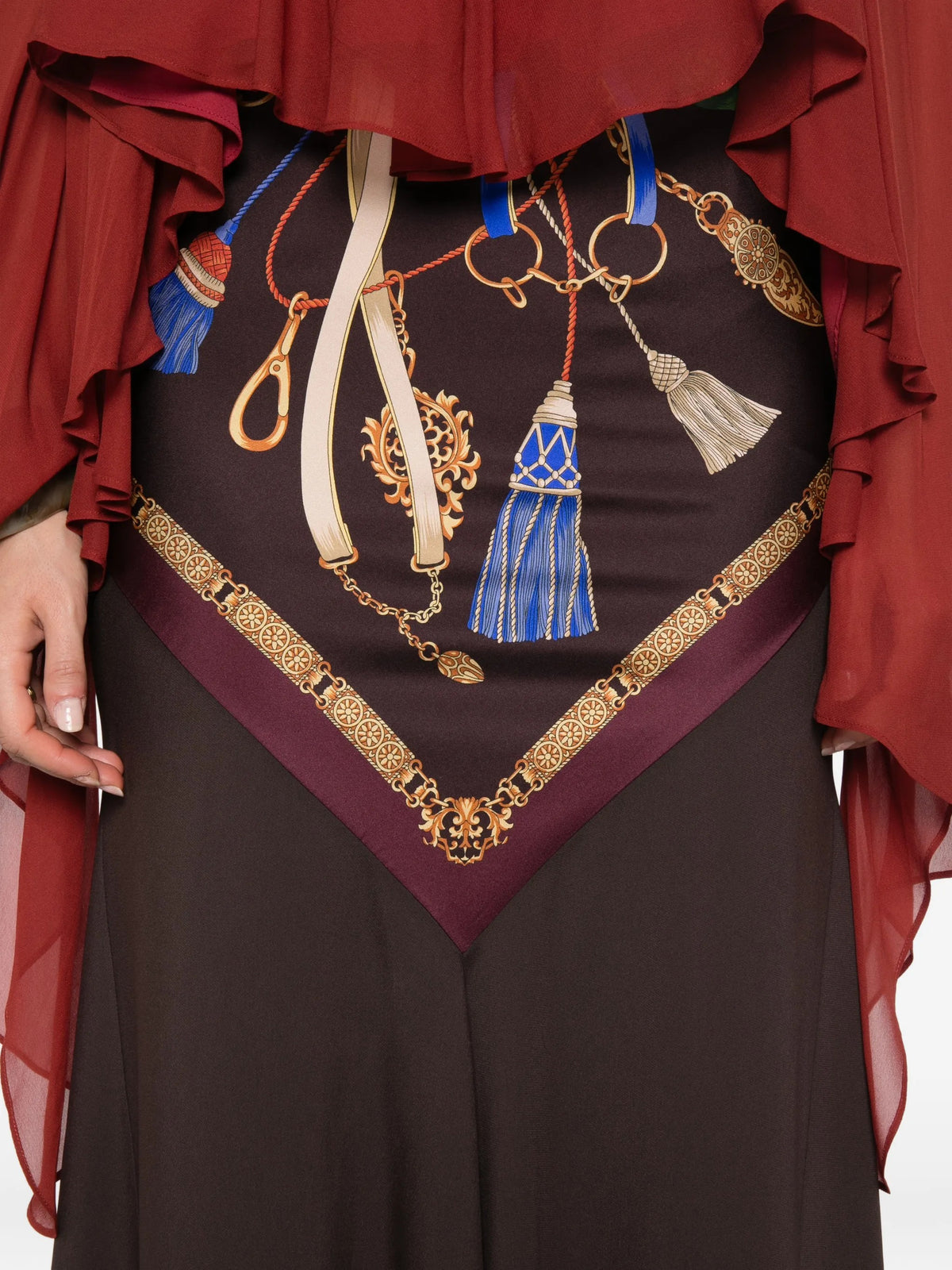 Etro Gonne lunghe da Donna Etro, colore Marrone Marrone