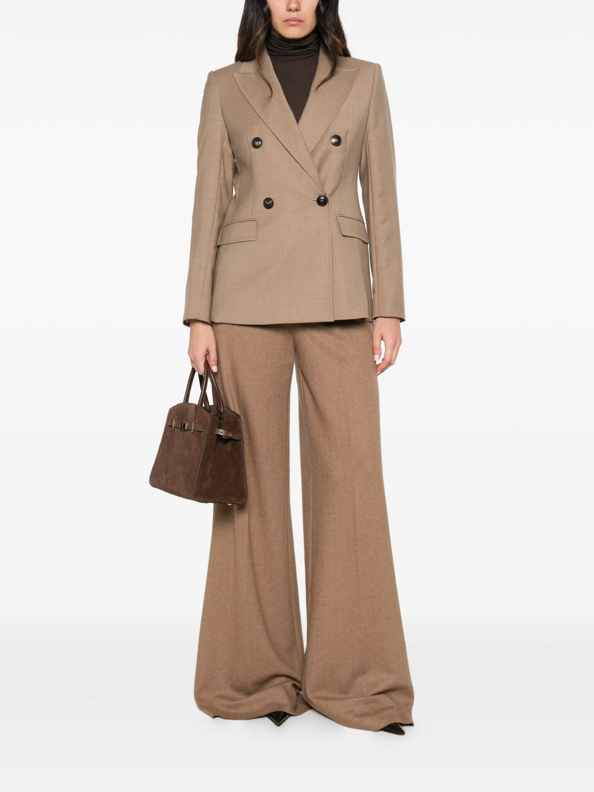 Max Mara Pantaloni flared da Donna Max mara, colore Neutro Neutro