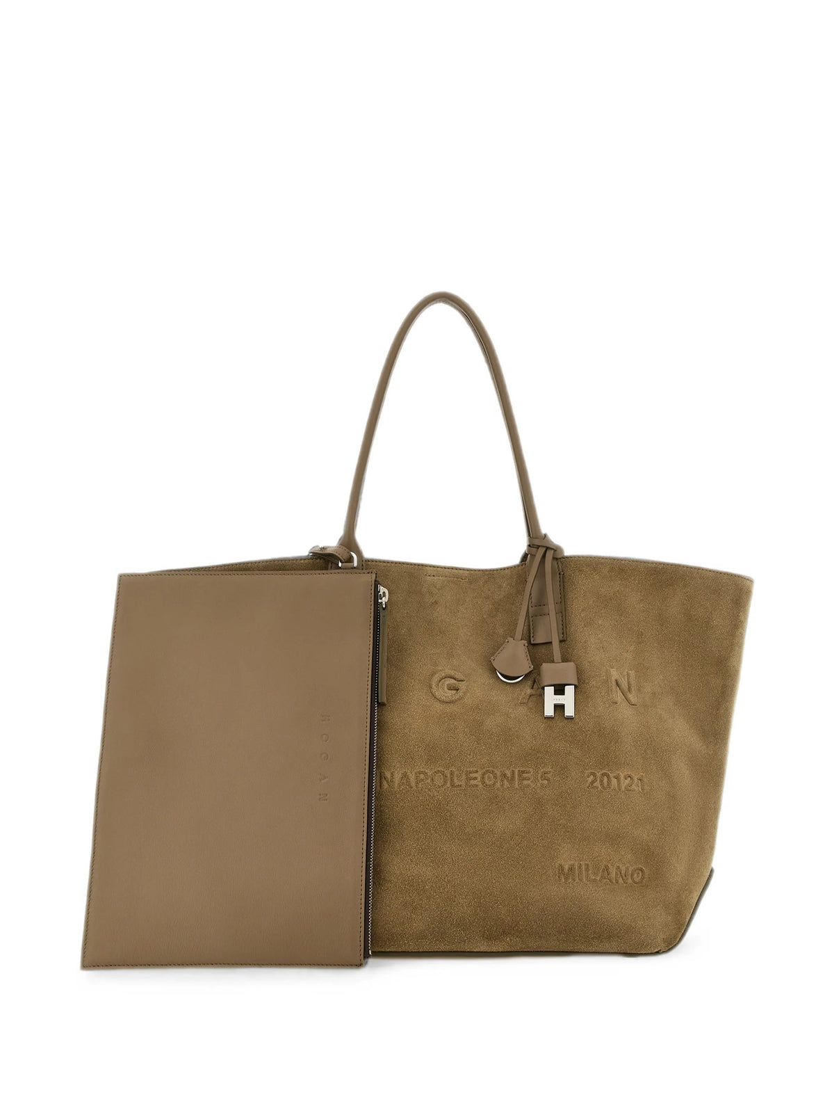 Hogan Borse a spalla da Donna Hogan, colore Marrone Marrone