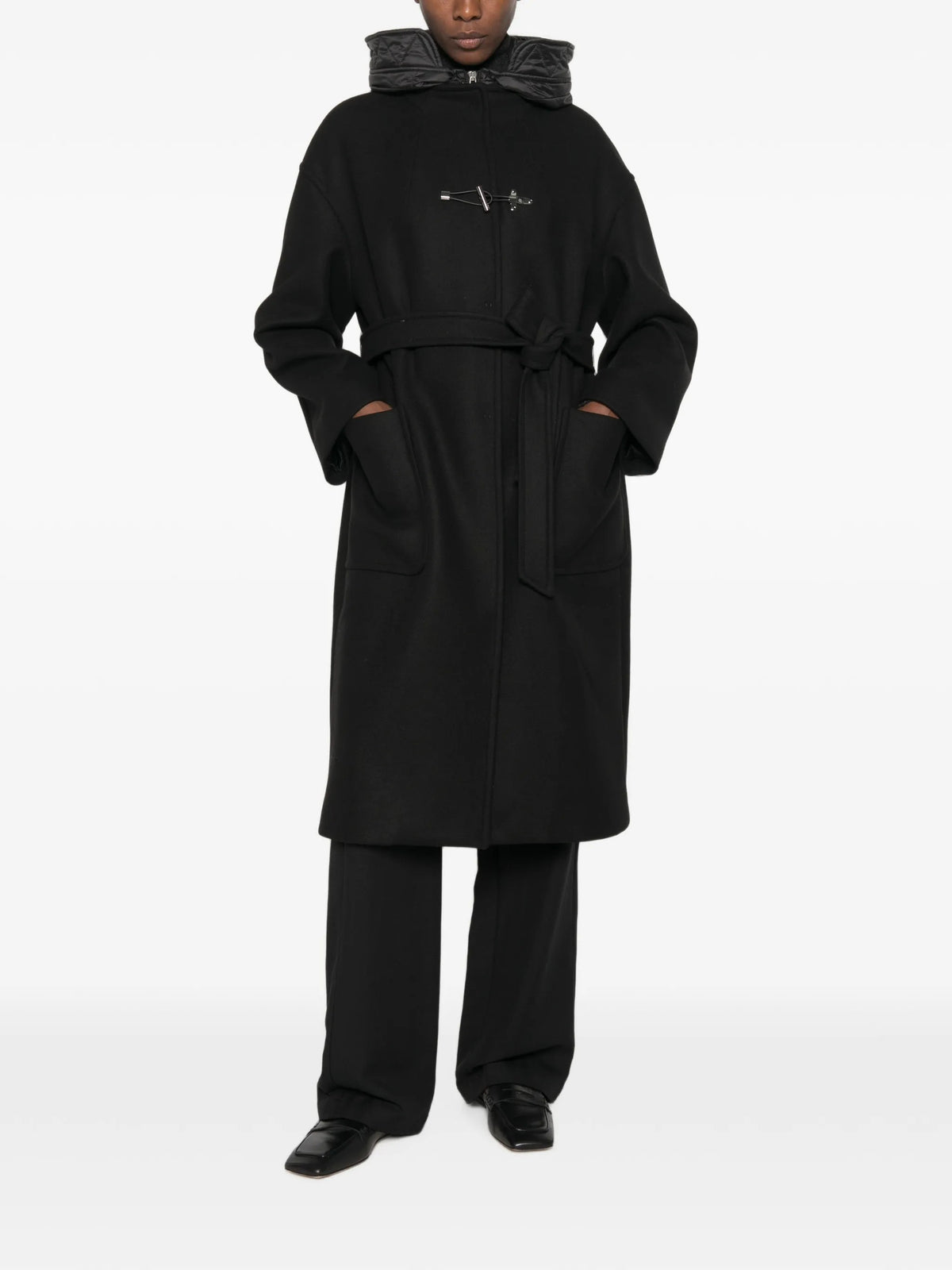 Fay Cappotti lunghi da Donna Fay, colore Nero Nero