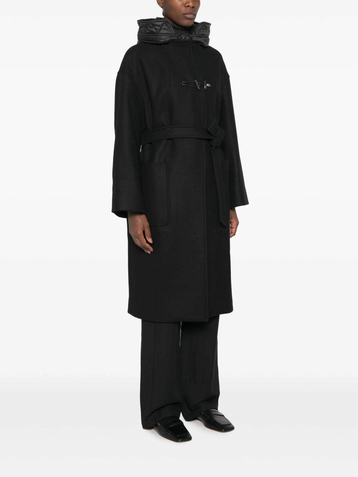 Fay Cappotti lunghi da Donna Fay, colore Nero Nero